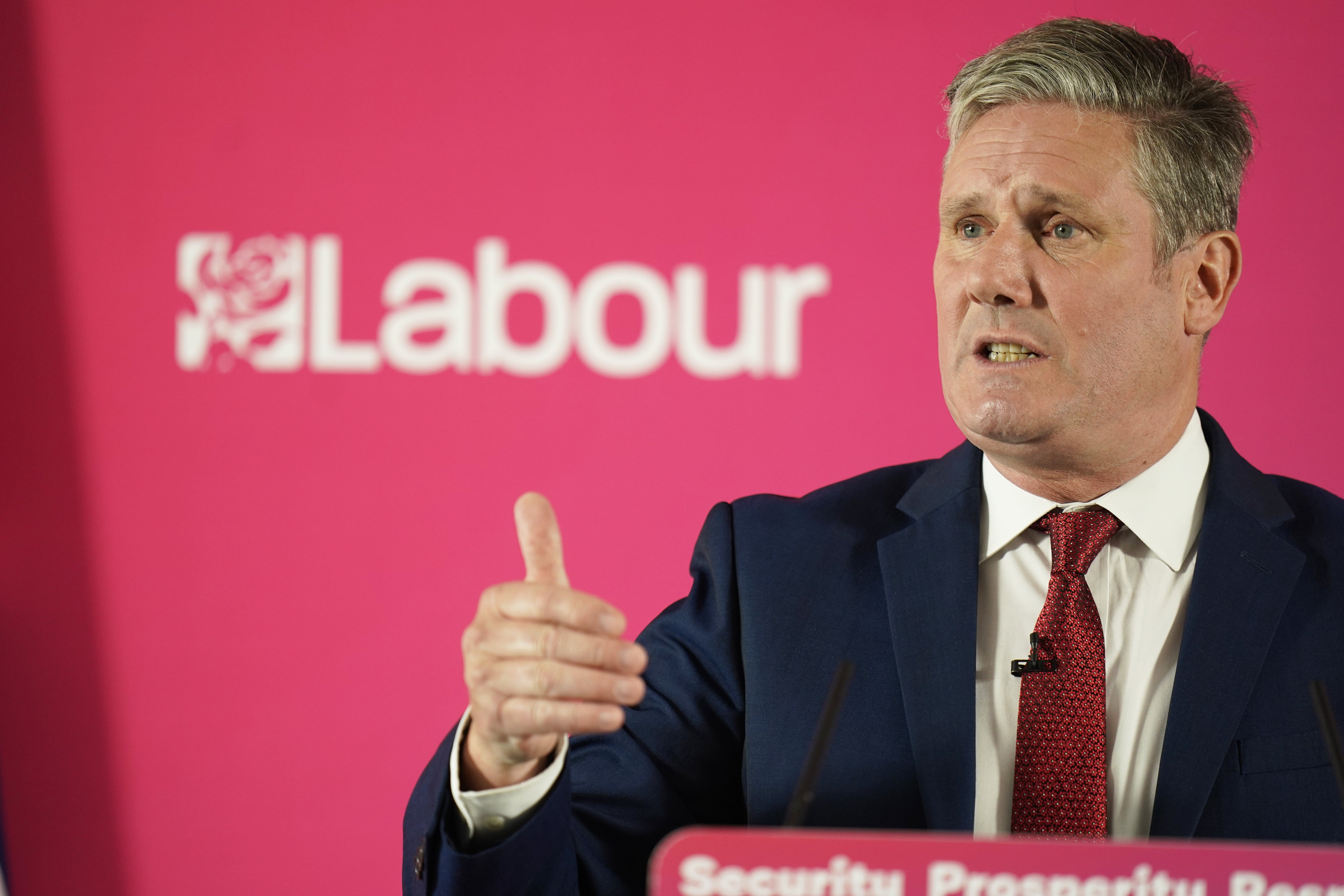 Labour leader Sir Keir Starmer (Danny Lawson/PA)