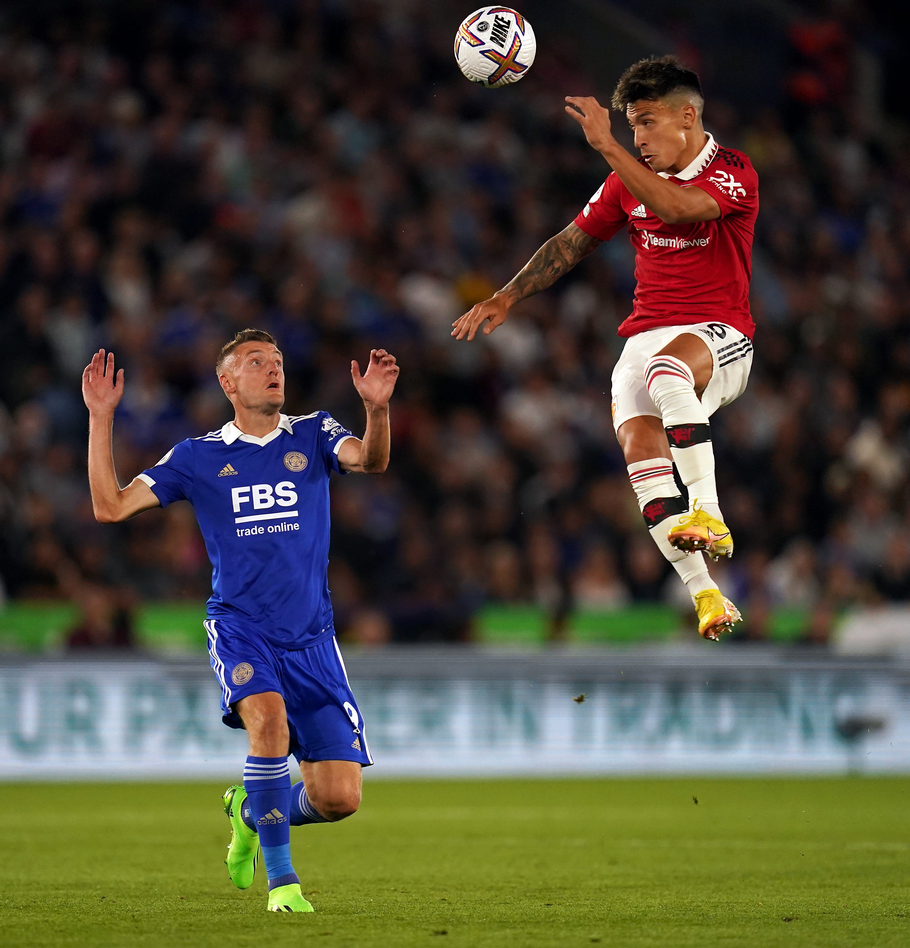 Manchester United’s Lisandro Martinez is now making his mark (Nick Potts/PA)