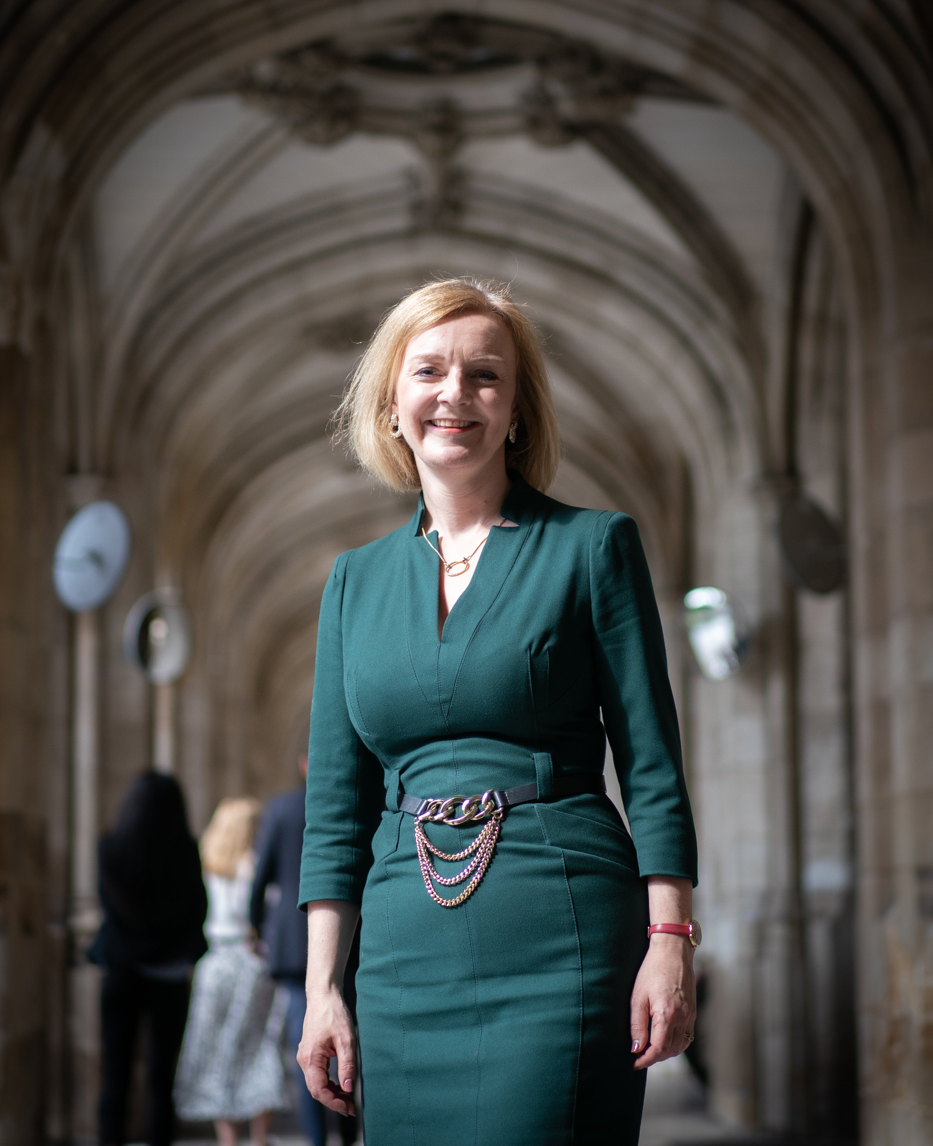 Liz Truss (Stefan Rousseau/PA)