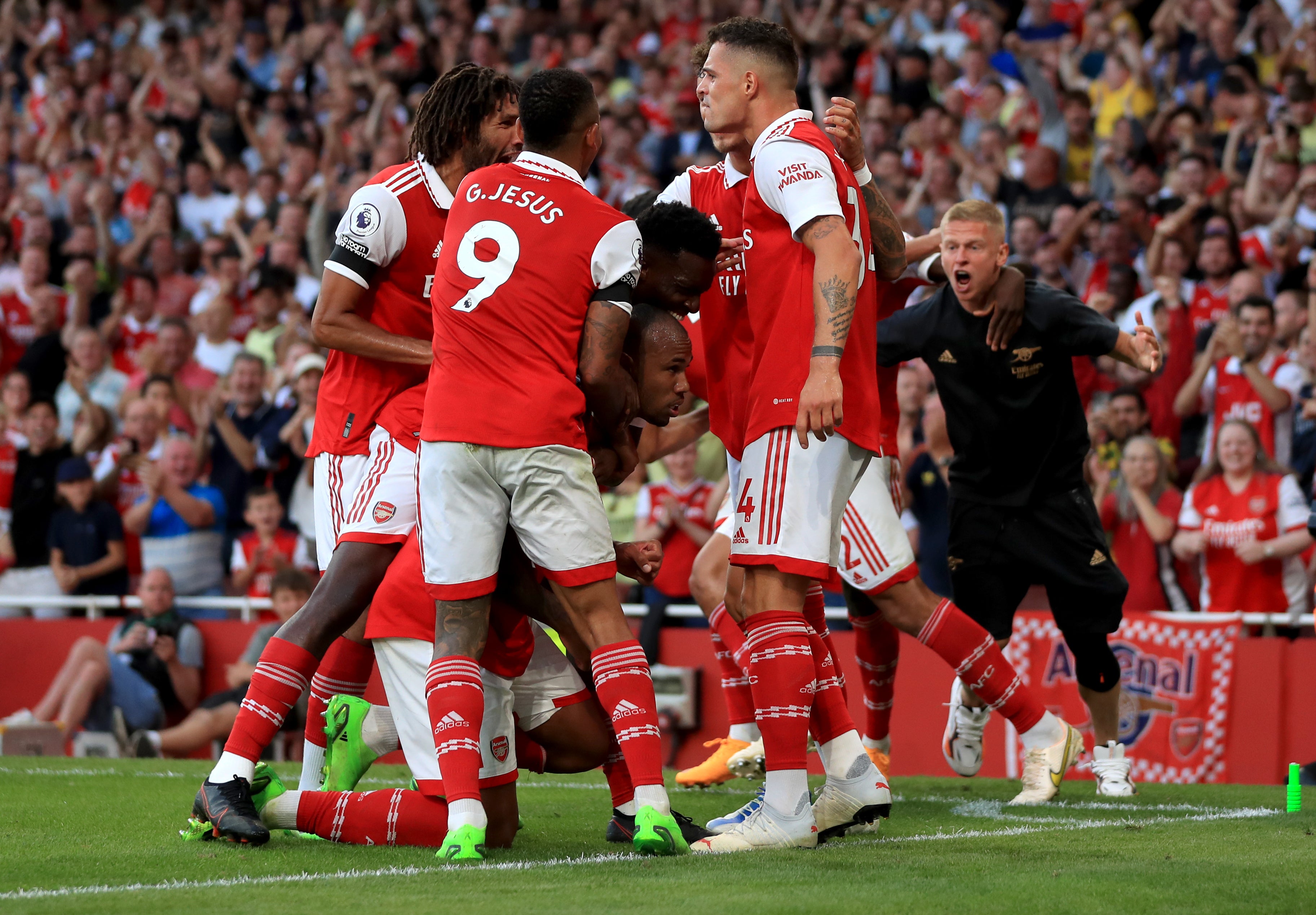 Arsenal have won their opening five Premier League games (Bradley Collyer/PA)