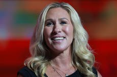 Marjorie Taylor Greene spreads conspiracy theories about 2020 election and furries at Pennsylvania rally