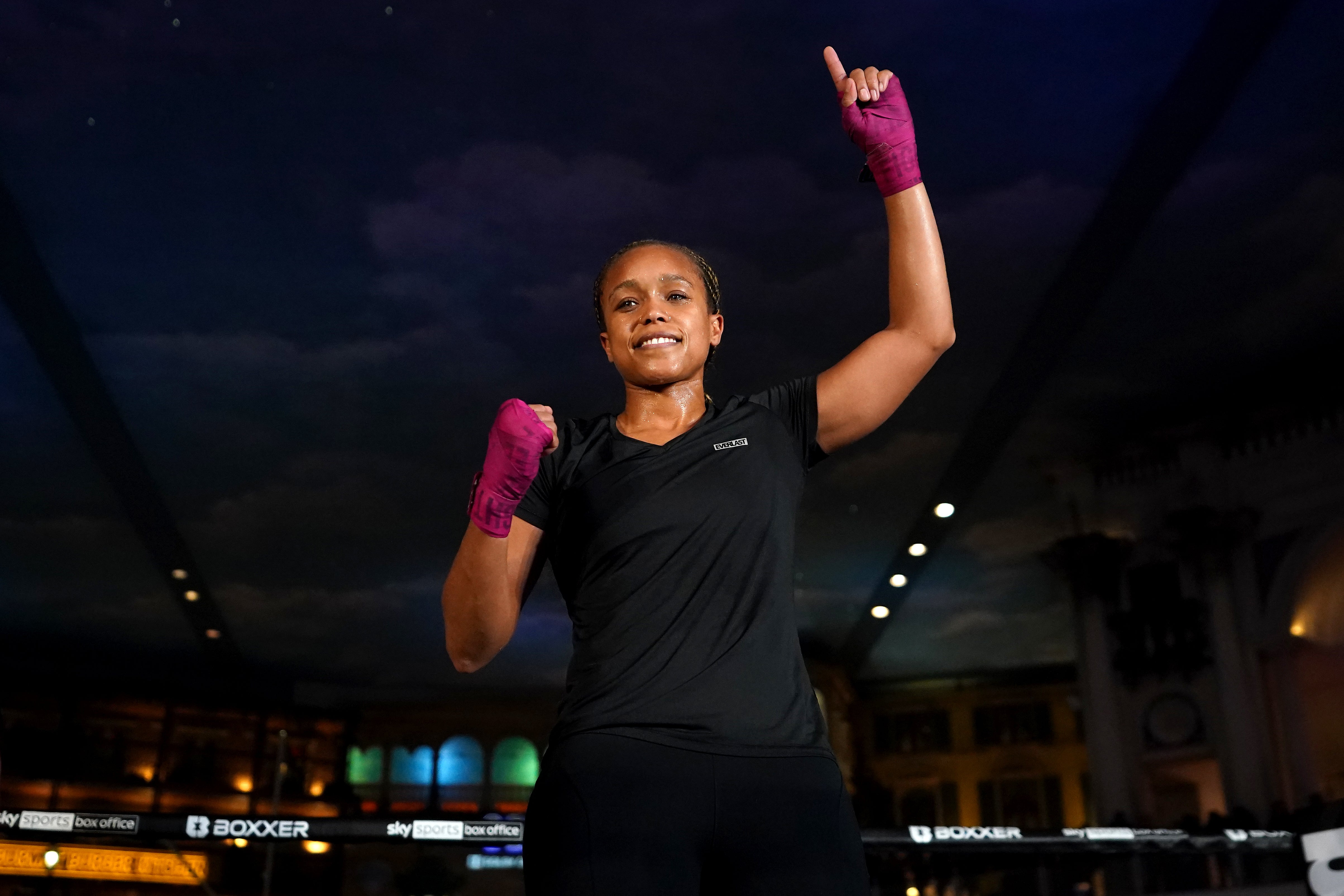 Natasha Jonas added another world title to her WBO crown (Nick Potts/PA)