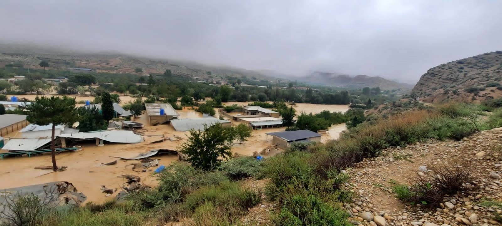 Almost 1,300 people have been killed as a result of the flooding (Israr Khan/PA)