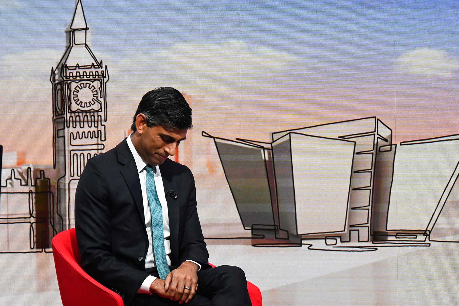 Rishi Sunak appeared on Laura Kuenssberg’s new show on the BBC