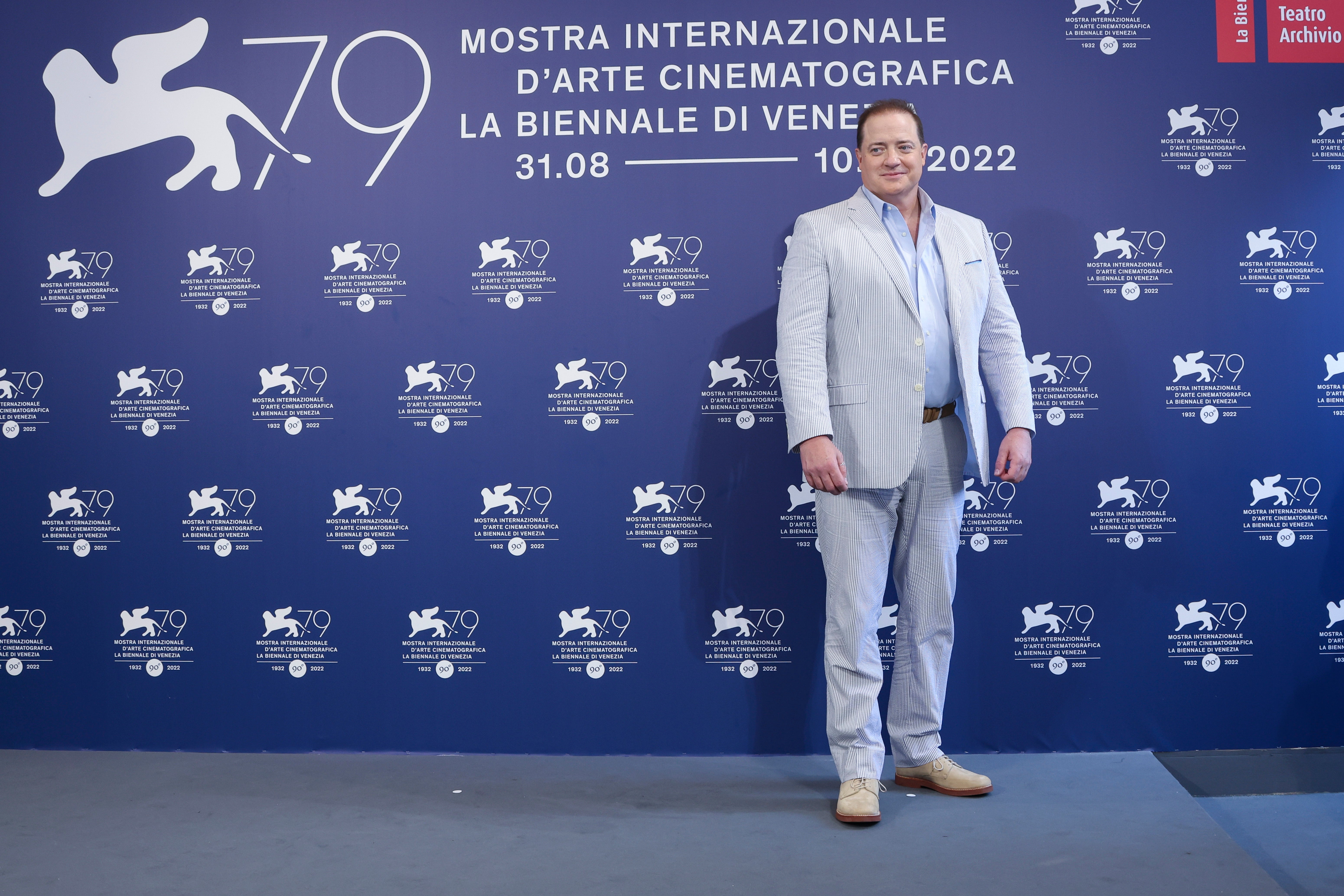 Italy Venice Film Festival 2022 The Whale Photo Call