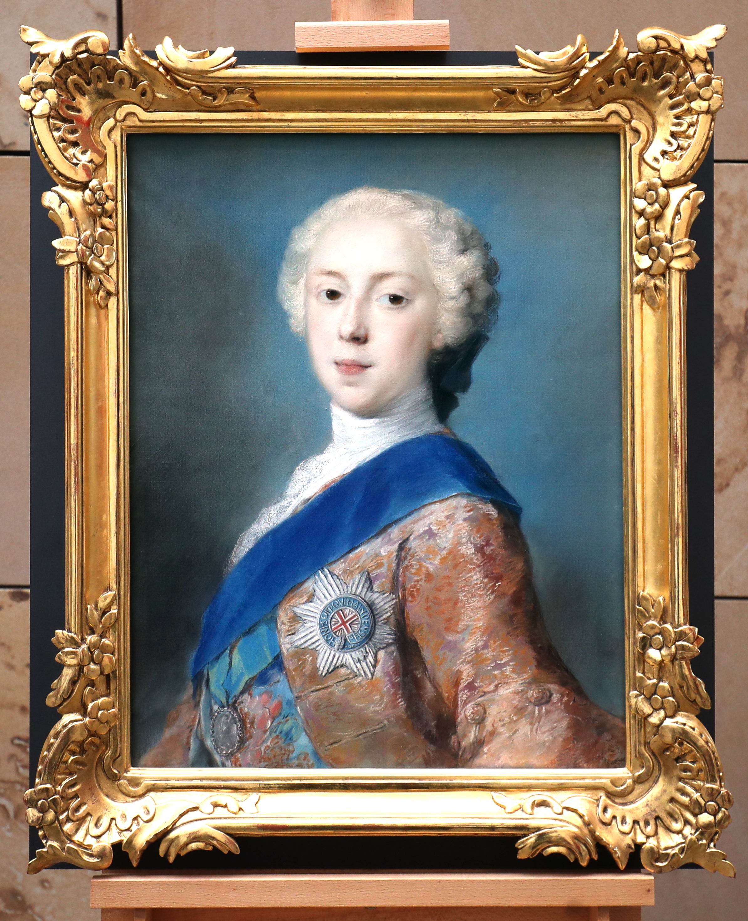 A portrait of Bonnie Prince Charlie, painted in 1737 by Venetian artist Rosalba Carriera (Jane Barlow/PA)