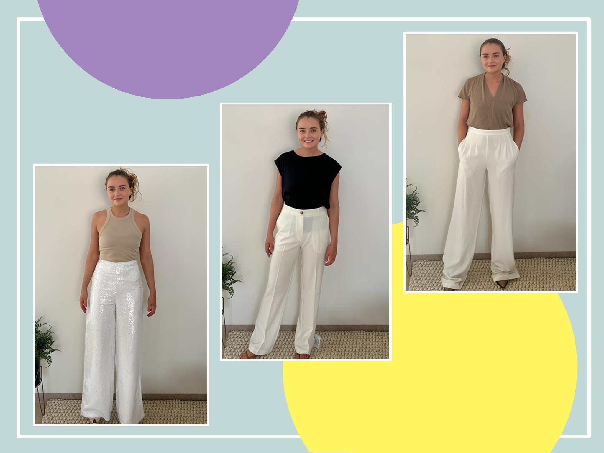 13 best white trousers for women from cargos to capri and linen styles