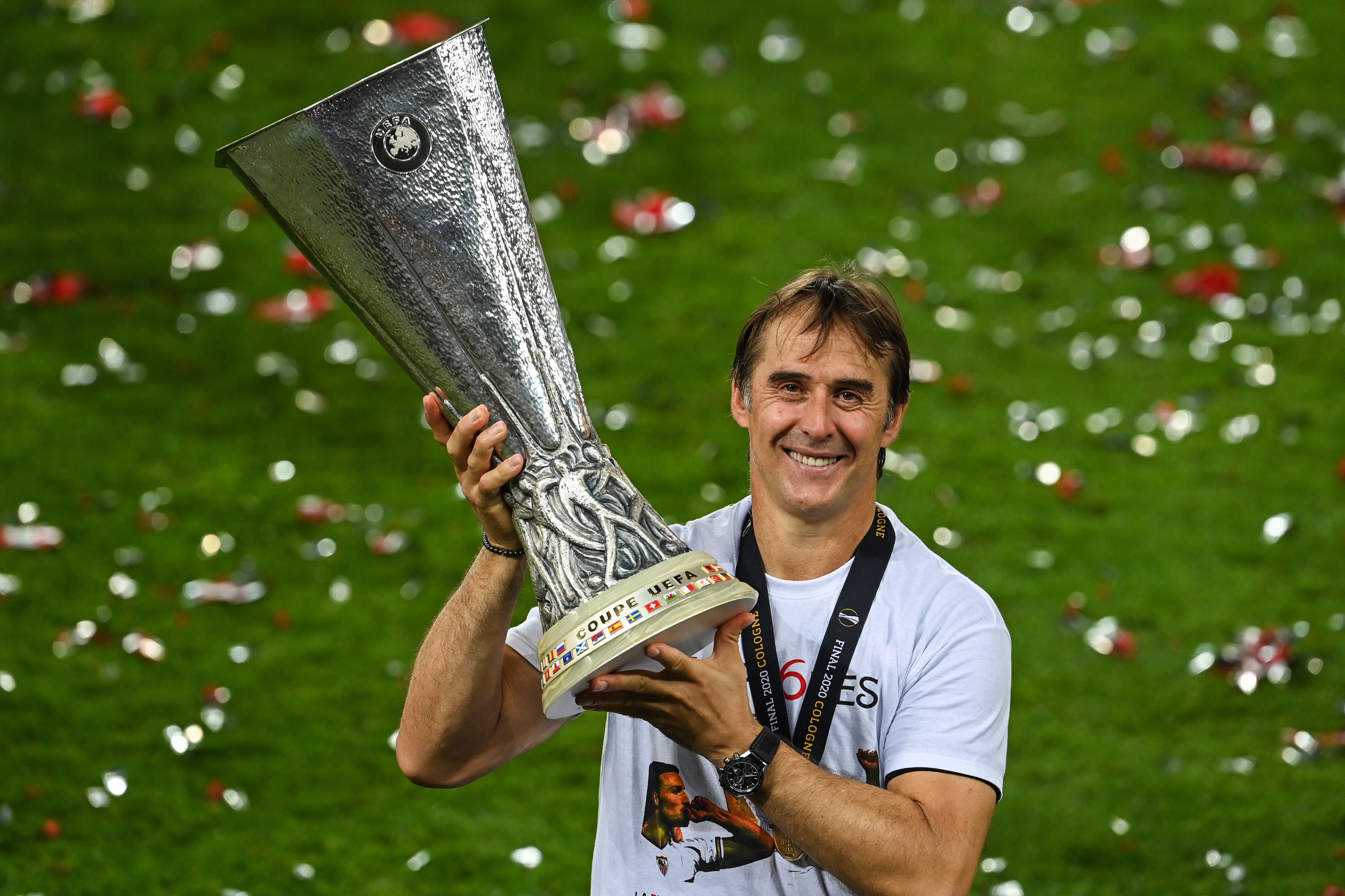 Sevilla won the Europa League under Julen Lopetegui two years ago (PA Wire via DPA)