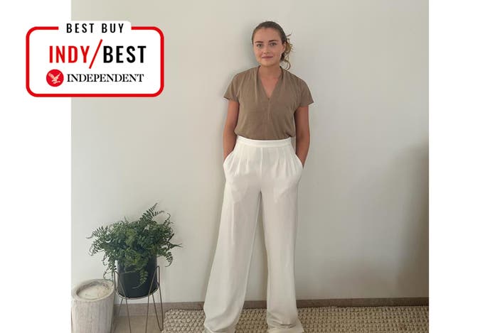 Leem front pleats relaxed trouser