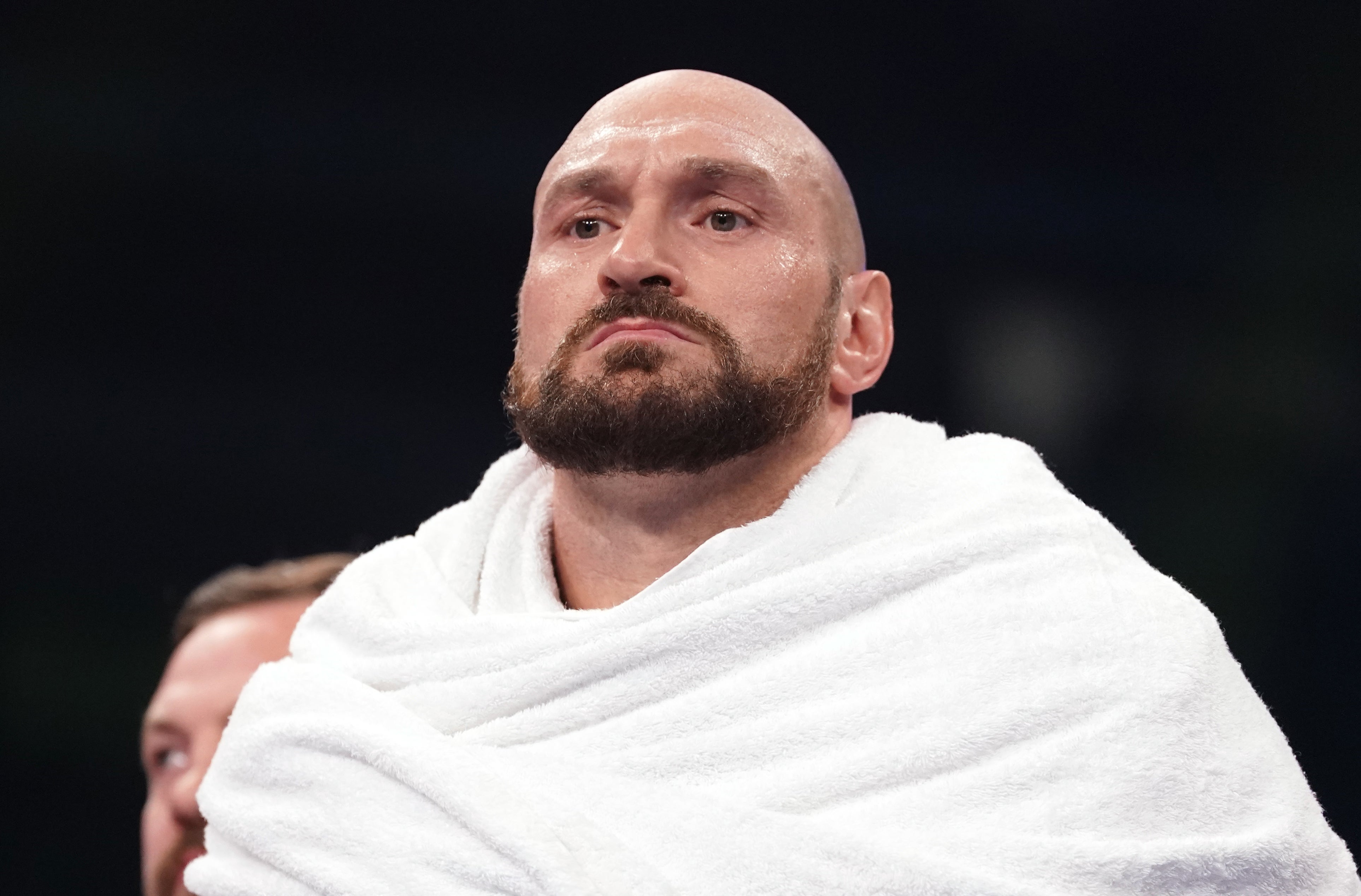 Tyson Fury called out Anthony Joshua (Nick Potts/PA)