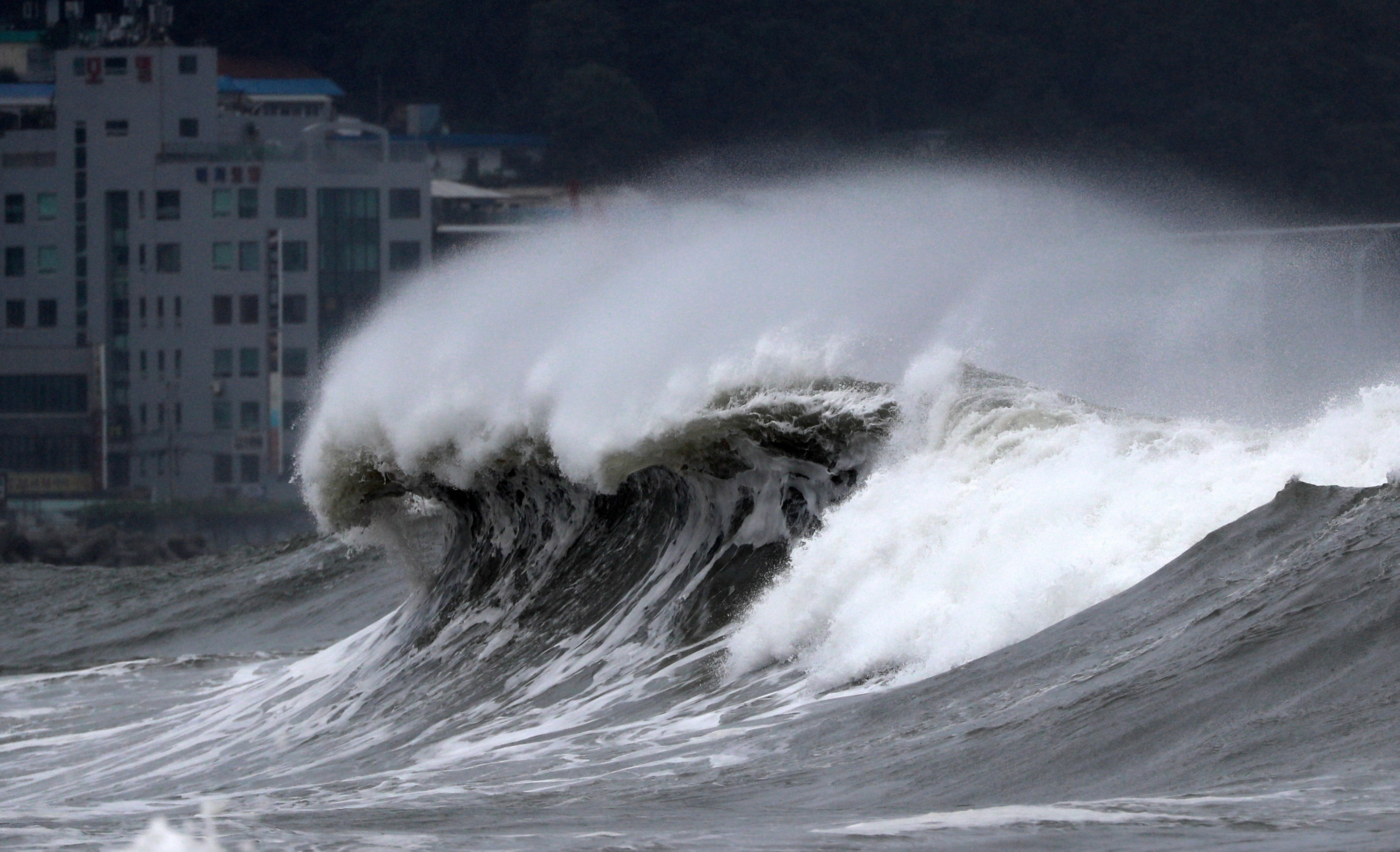 South Korea Asia Typhoon