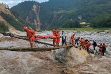 Earthquake kills 65, triggers landslides in southwest China