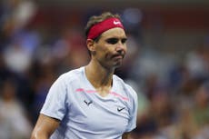 Rafael Nadal not sure when next match will be after US Open defeat to Frances Tiafoe