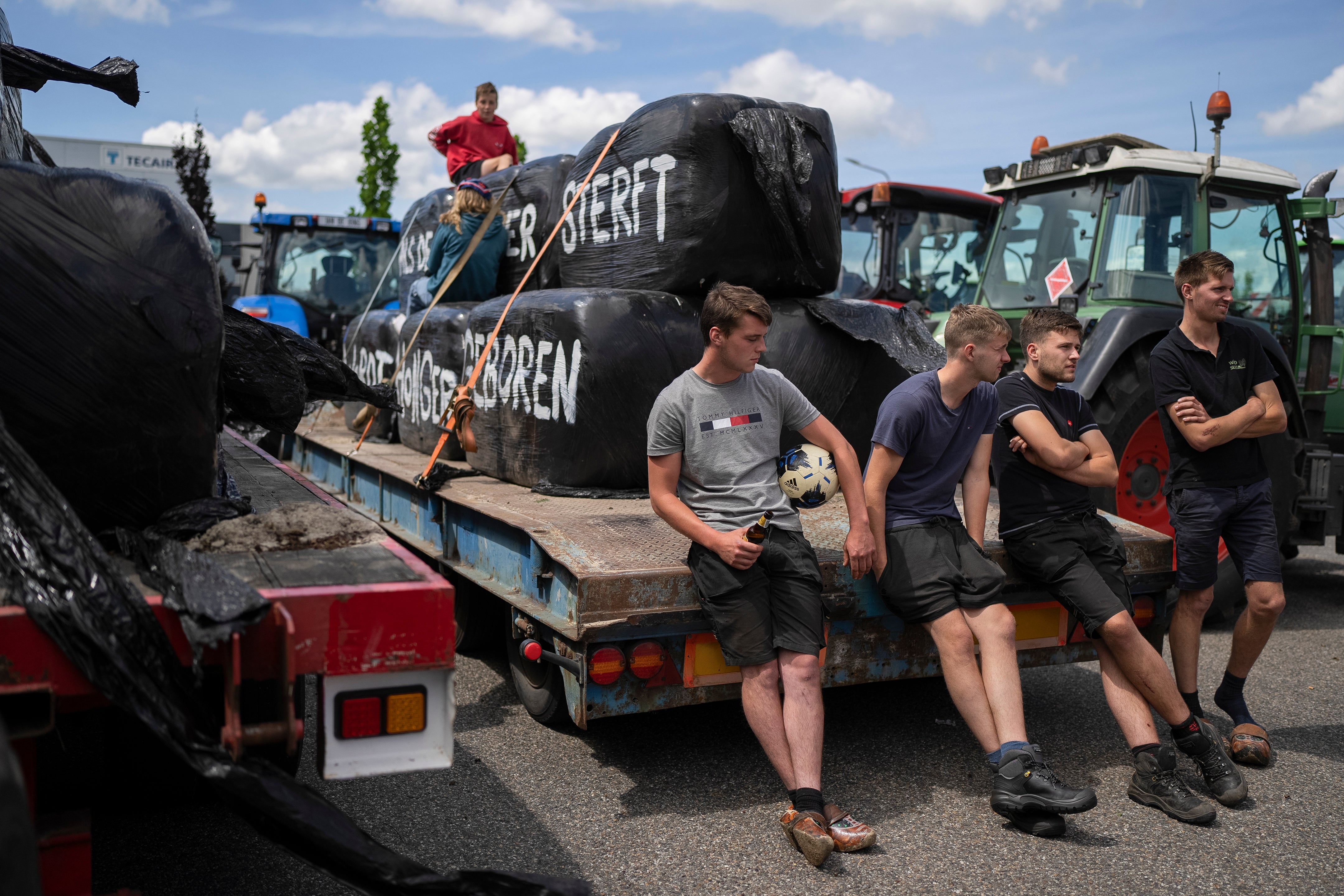 Netherlands Farmers Protests