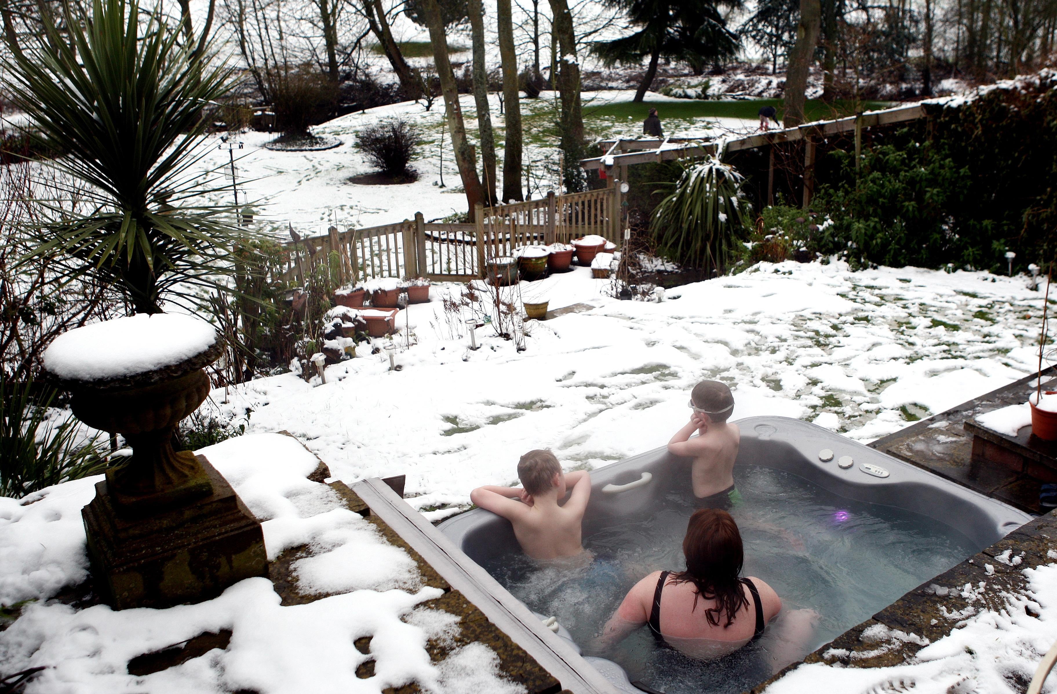 Hot tubs are running dry as the cost-of-living crisis bites, according to Direct Line Home Insurance (David Davies/PA Archive)