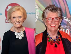 Bake Off judge Prue Leith critiques predecessor Mary Berry’s Victoria sponge: ‘It’s a little heavier’