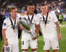 Toni Kroos aims thinly-veiled dig at former teammate Casemiro after Man Utd transfer