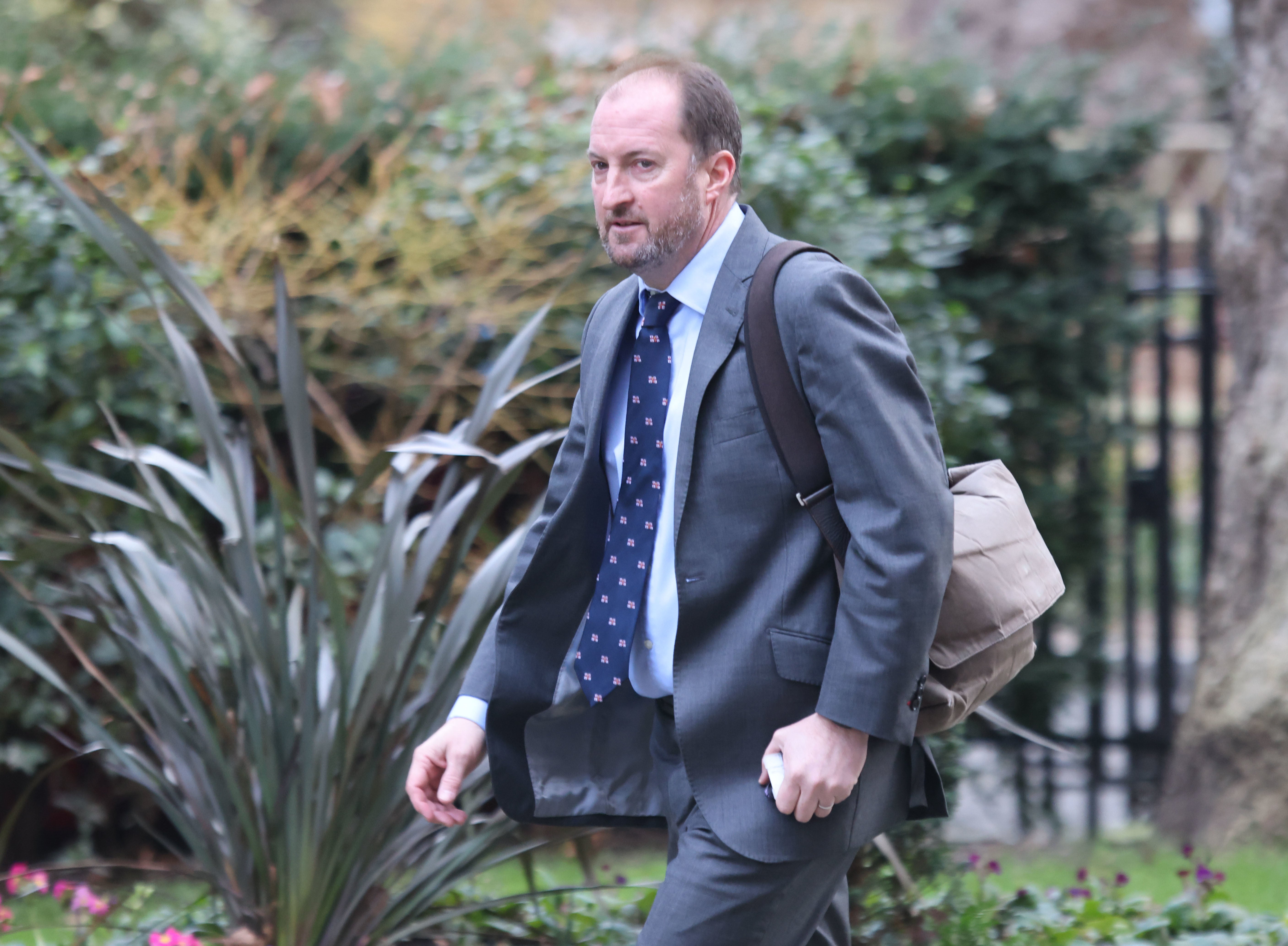 Downing Street Director of Communication Guto Harri arrives in Downing Street (James Manning/PA)