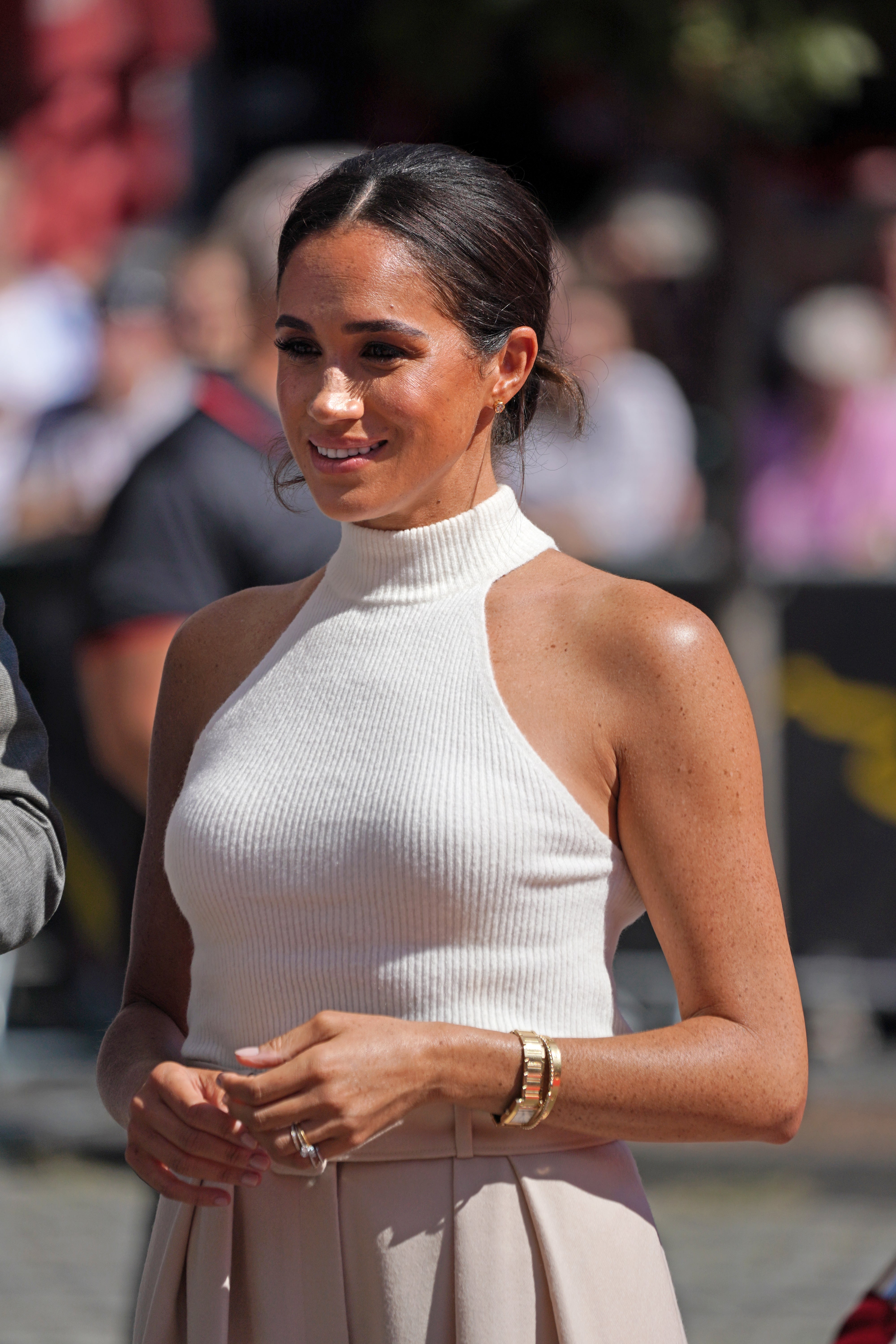 The Duchess of Sussex said she was a ‘loner’ at school and an ‘ugly duckling’ who had no-one to sit next to at lunch (Joe Giddens/PA)