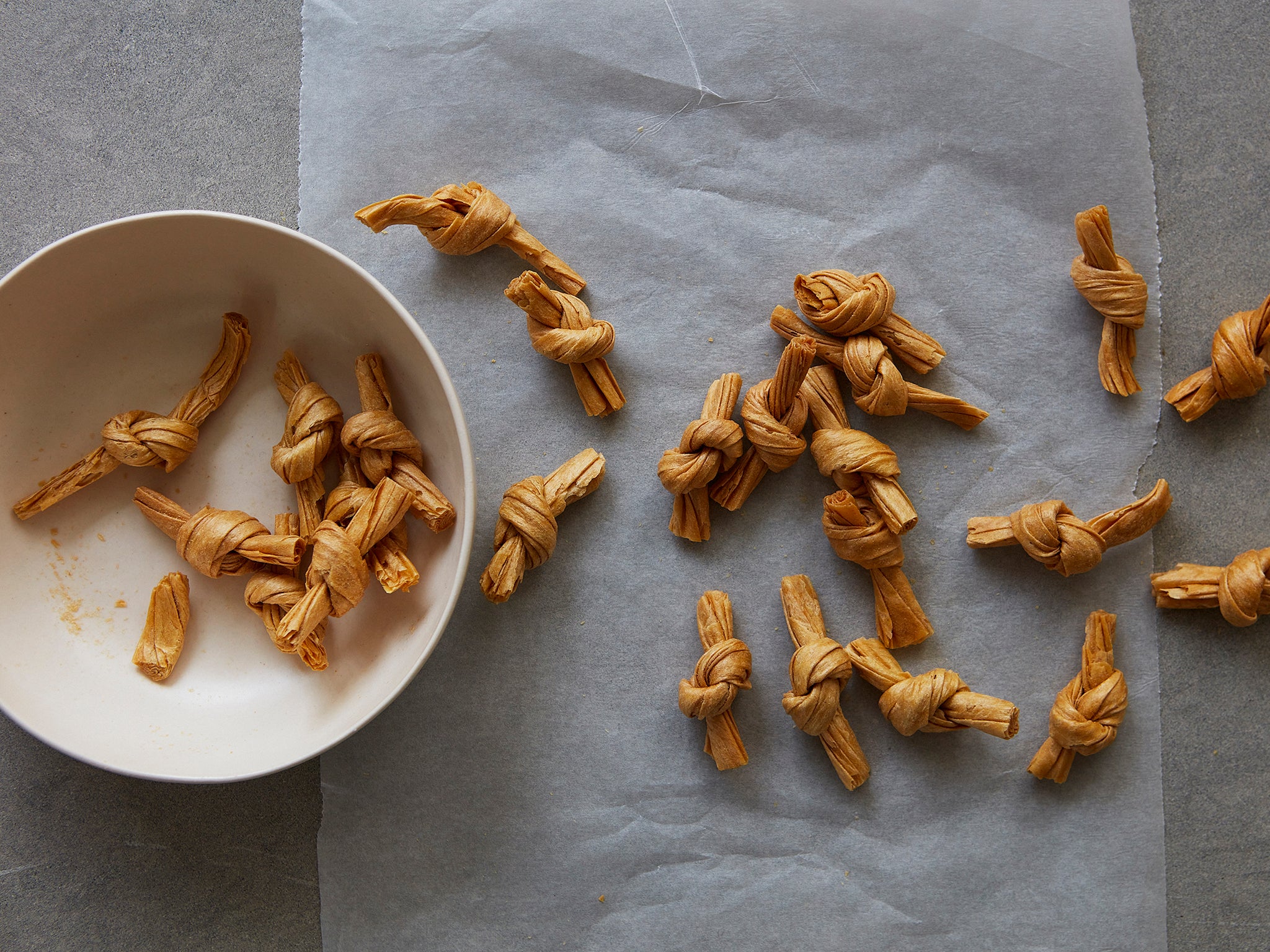 Dried tofu has a more intense flavour than fresh, and is creamier and more savoury