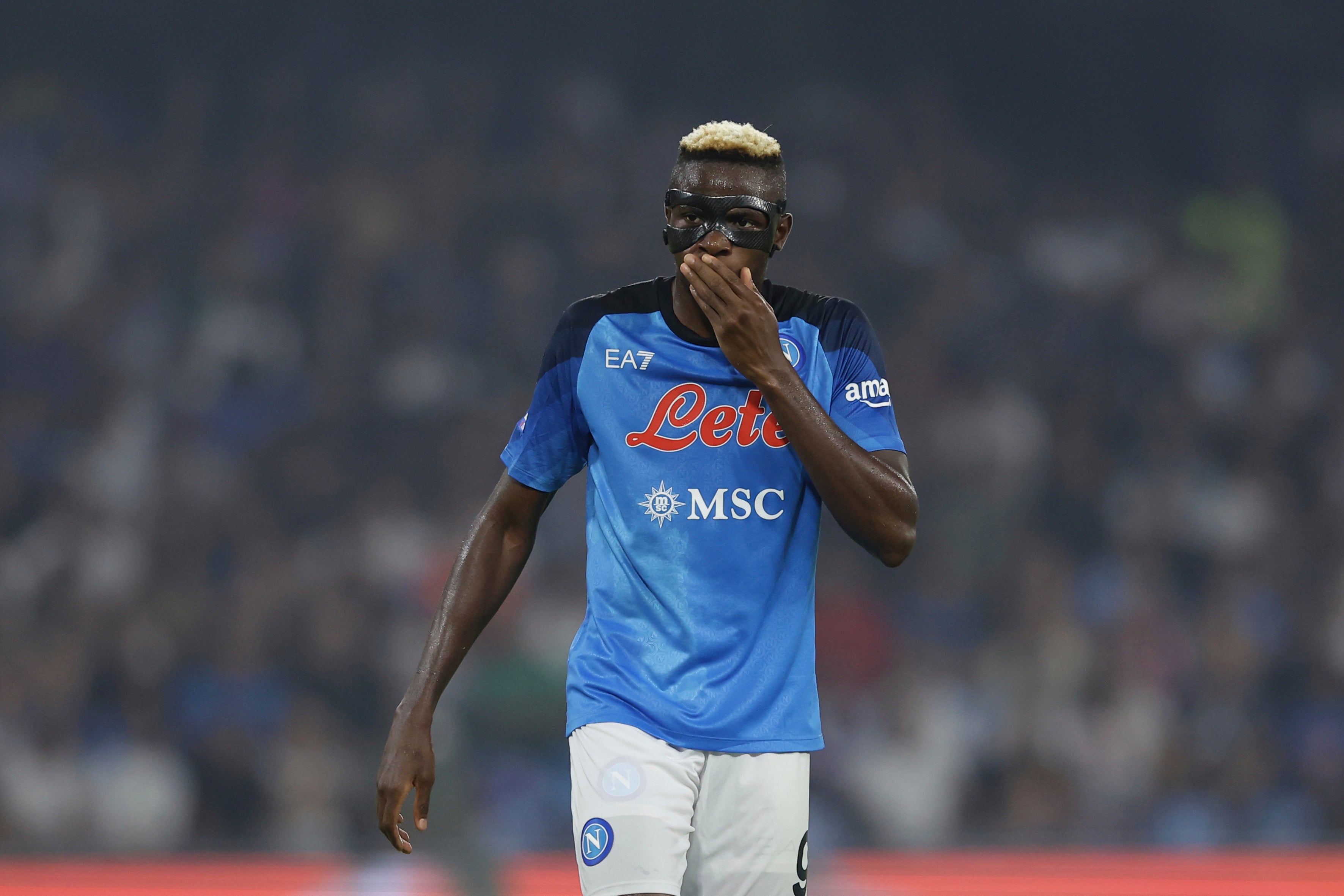 Spalletti hopes star striker Victor Osimhen will pass a fitness test on Wednesday morning (Alessandro Garofalo/PA)