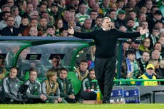 Ange Postecoglou rues missed chances after Celtic lose to Real Madrid