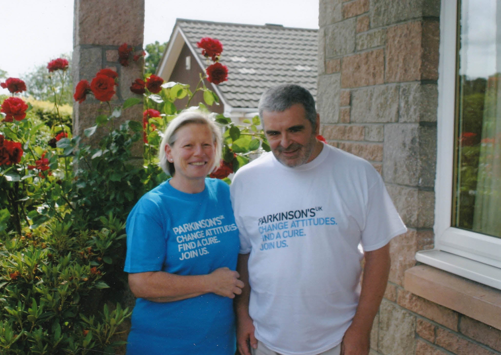 Joy Milne and her late husband Les (Joy Milne/PA)