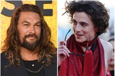 Jason Momoa says Dune costar Timothee Chalamet ‘has balls’ over risqué Venice outfit