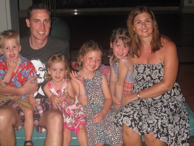 The Princes in 2013 before they decided to begin their house-swapping adventure (Collect/PA Real Life)