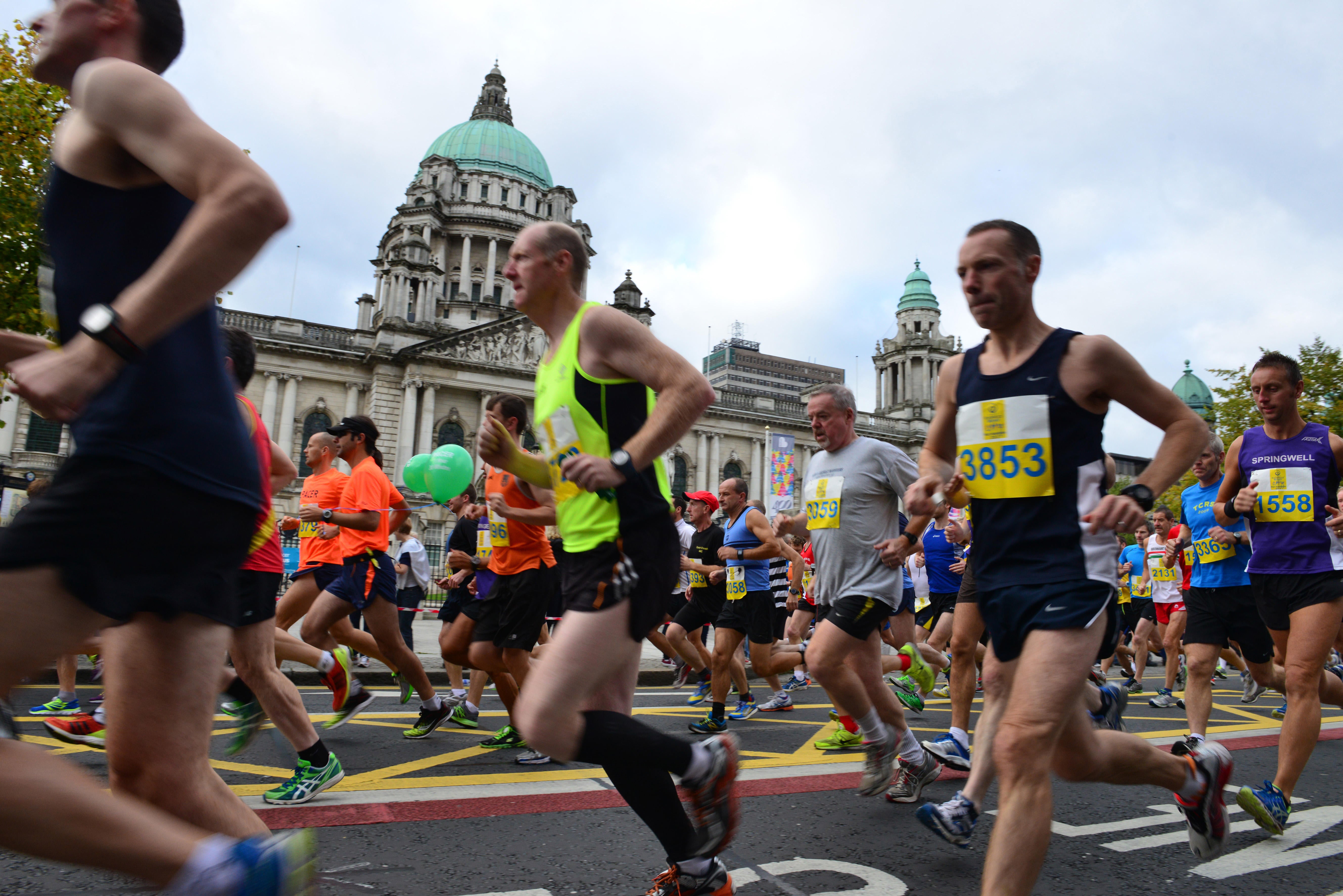 Whether it’s a personal challenge or for charity, for your first long distance run, nutrition is integral (Alamy/PA)