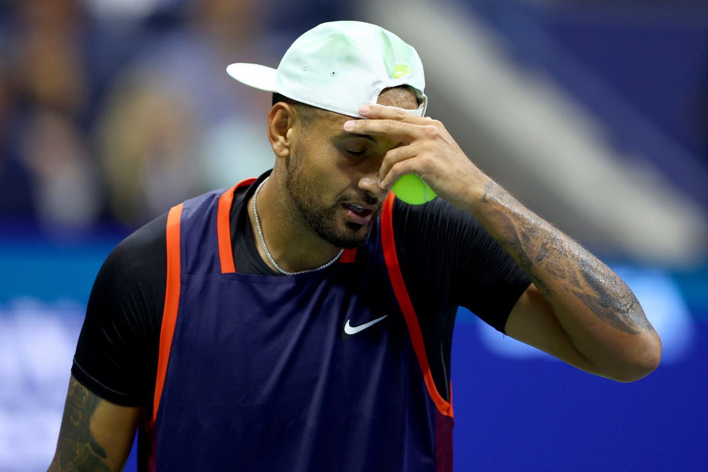 ‘I feel like I’ve failed’, Kyrgios said