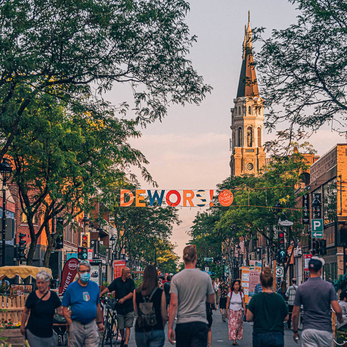 Rue Wellington in Montréal