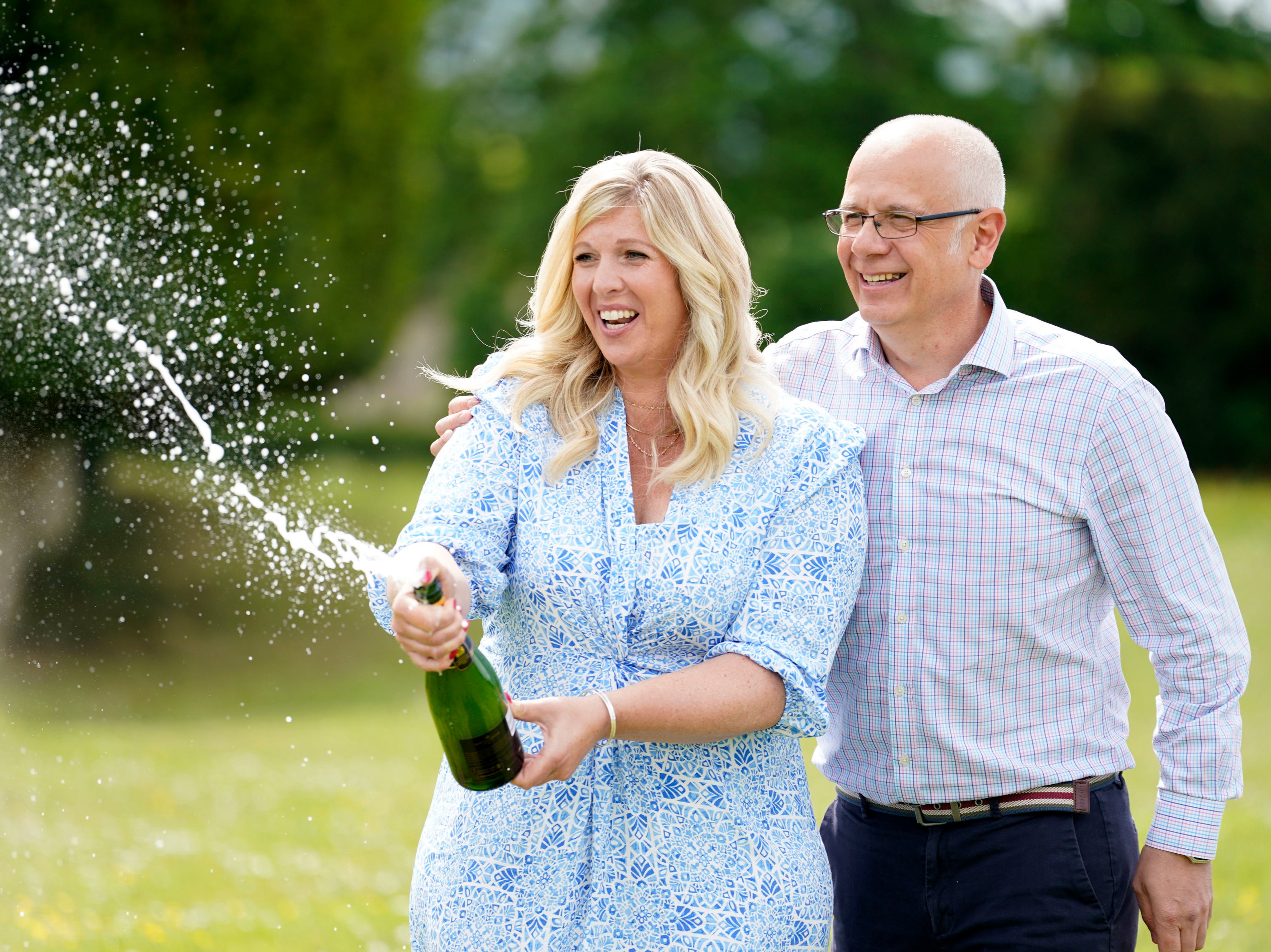 Joe and Jess Thwaite, from Gloucestershire, won a record-breaking EuroMillions jackpot of £184m