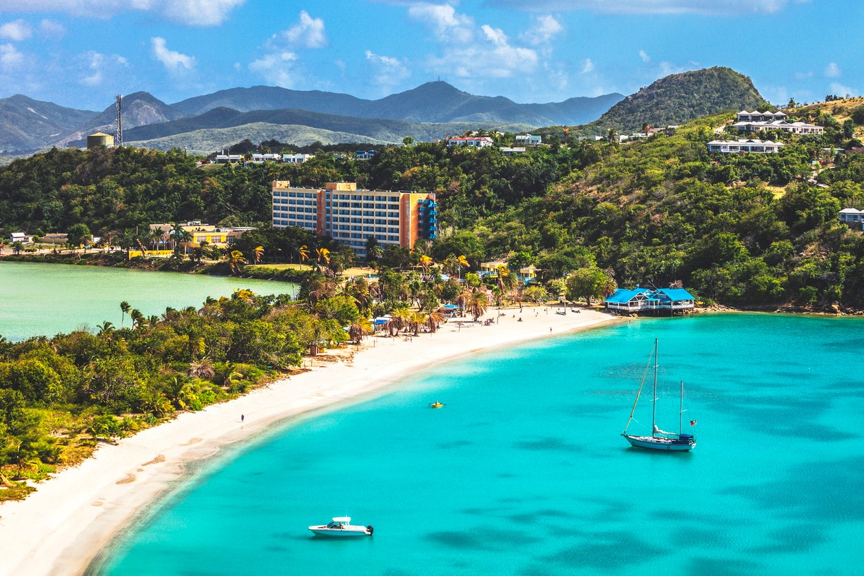 Deep Bay in Antigua & Barbuda