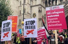 ‘Not a punishment’ for asylum seekers to be sent to Rwanda, government tells High Court