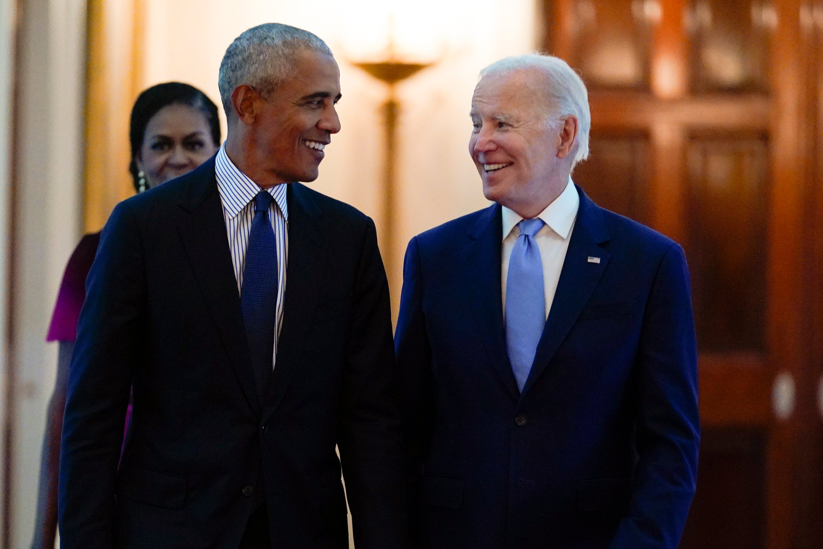 Obama called Mr Biden ‘a true friend’