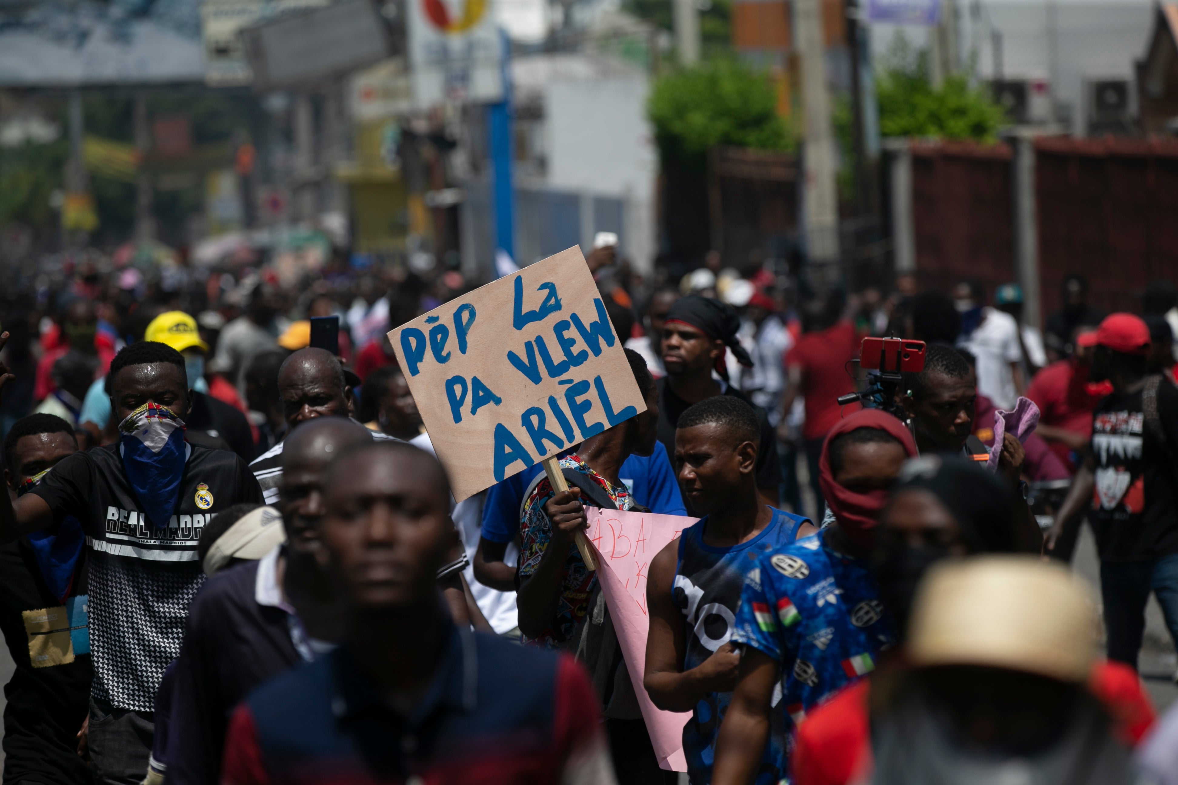 Haiti Protest