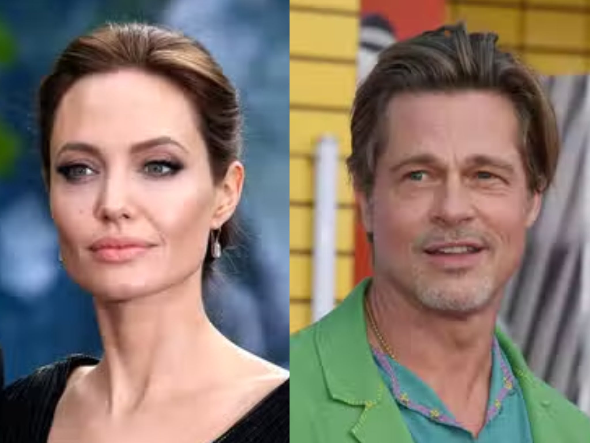 Angelina Jolie and Brad Pitt