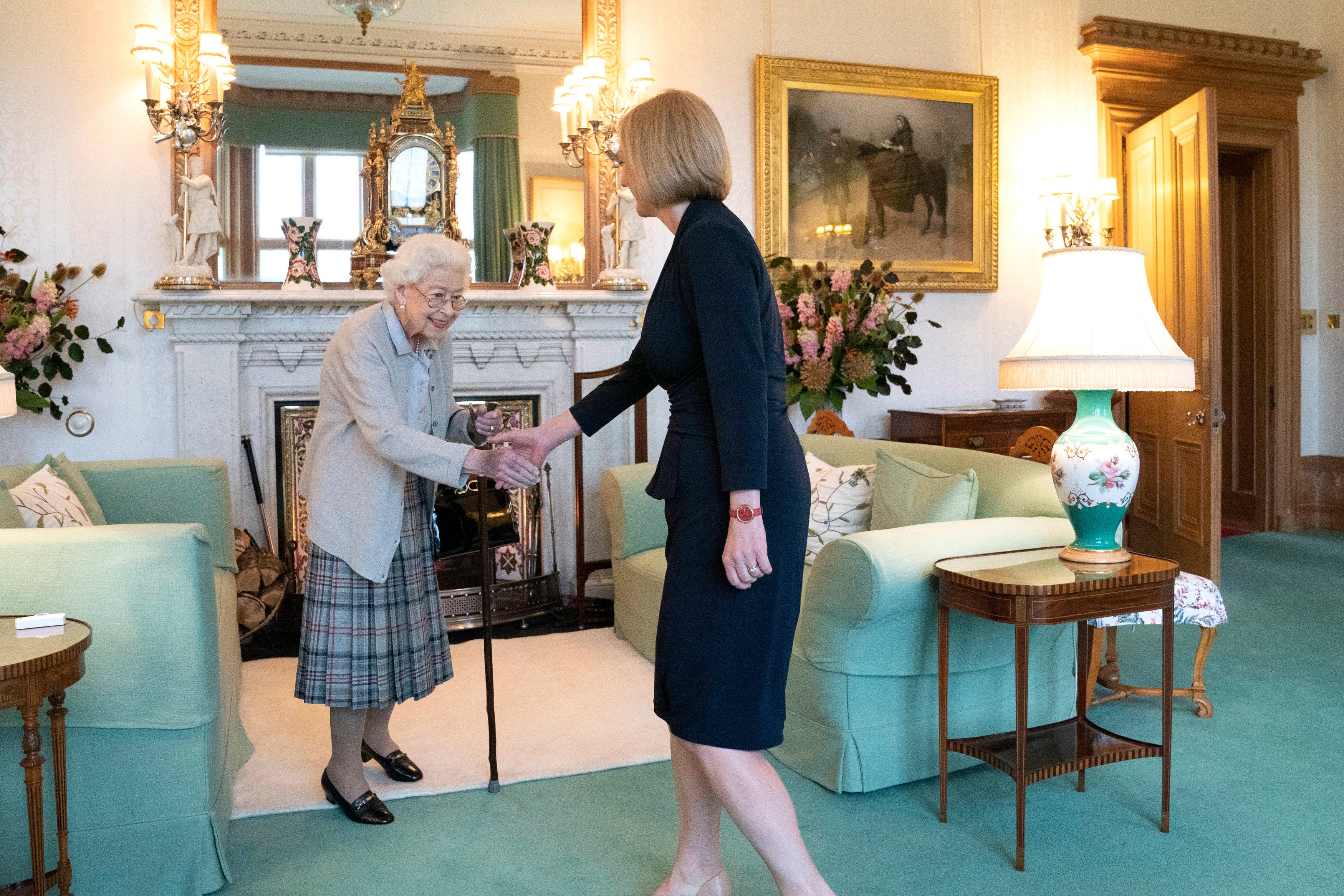 2022: Liz Truss was appointed by the Queen at Balmoral shortly before Her Majesty’s death