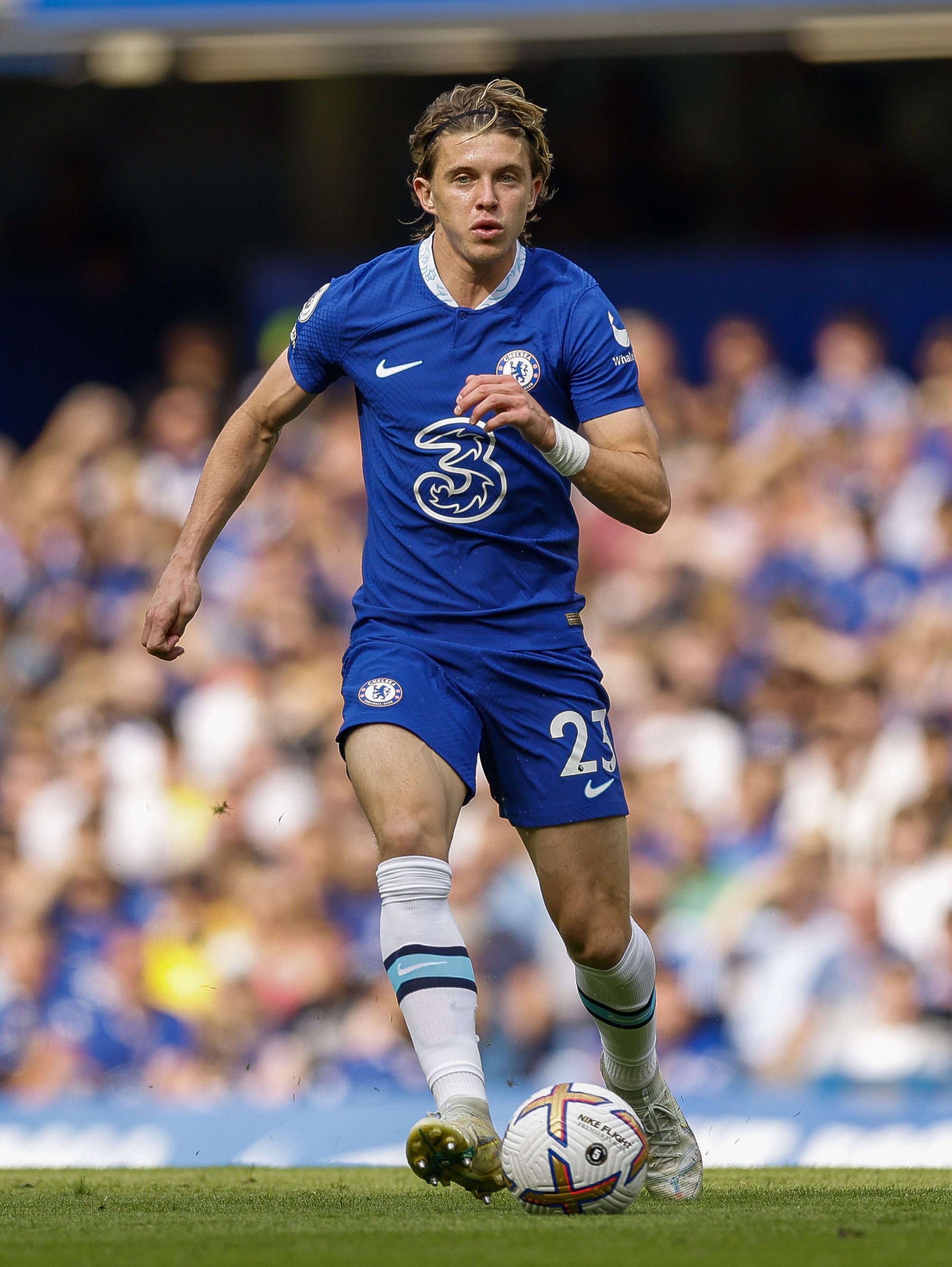 Conor Gallagher, pictured, could stand to benefit from Graham Potter’s arrival at Chelsea (Steven Paston/PA)