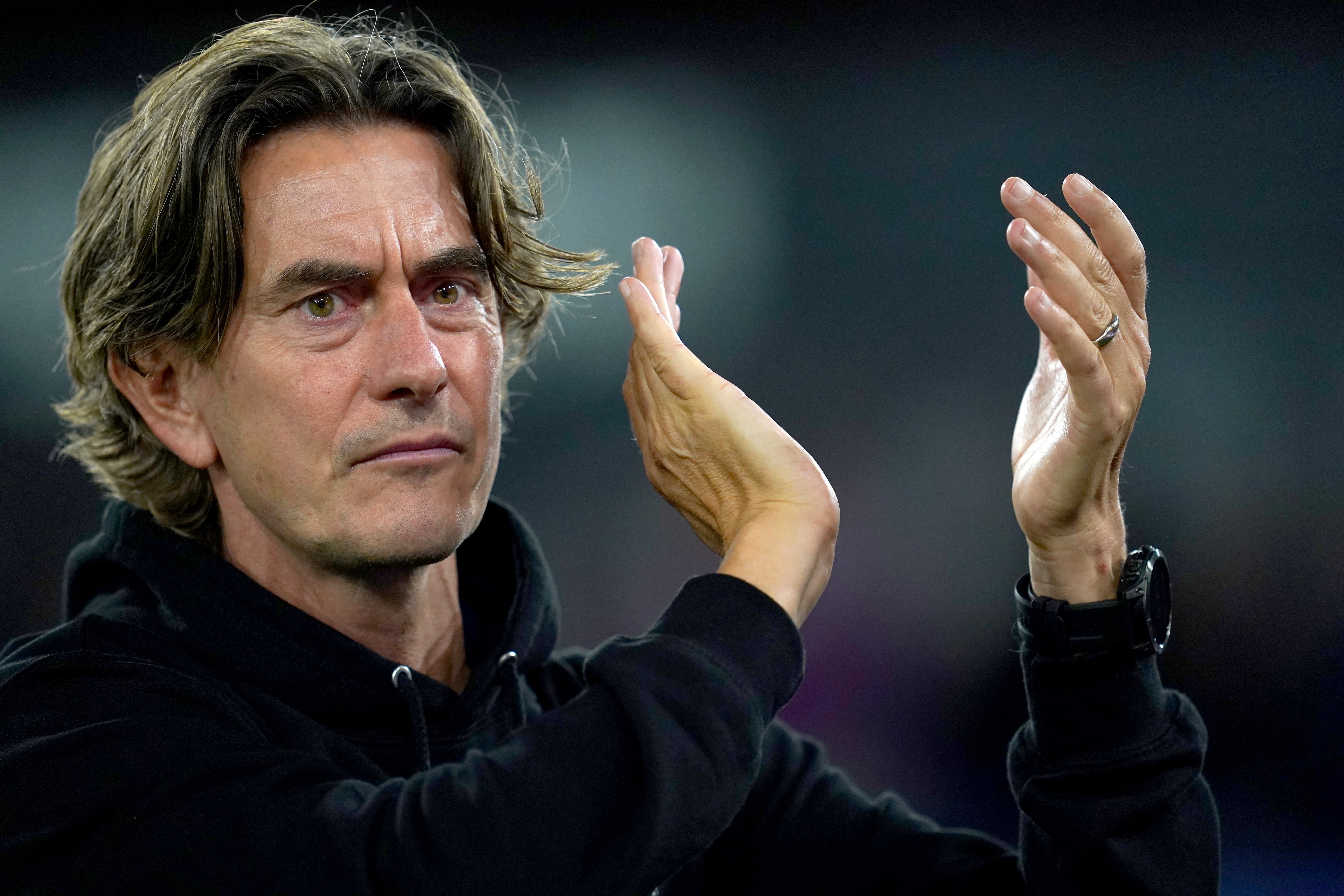 Brentford manager Thomas Frank (Nick Potts/PA)