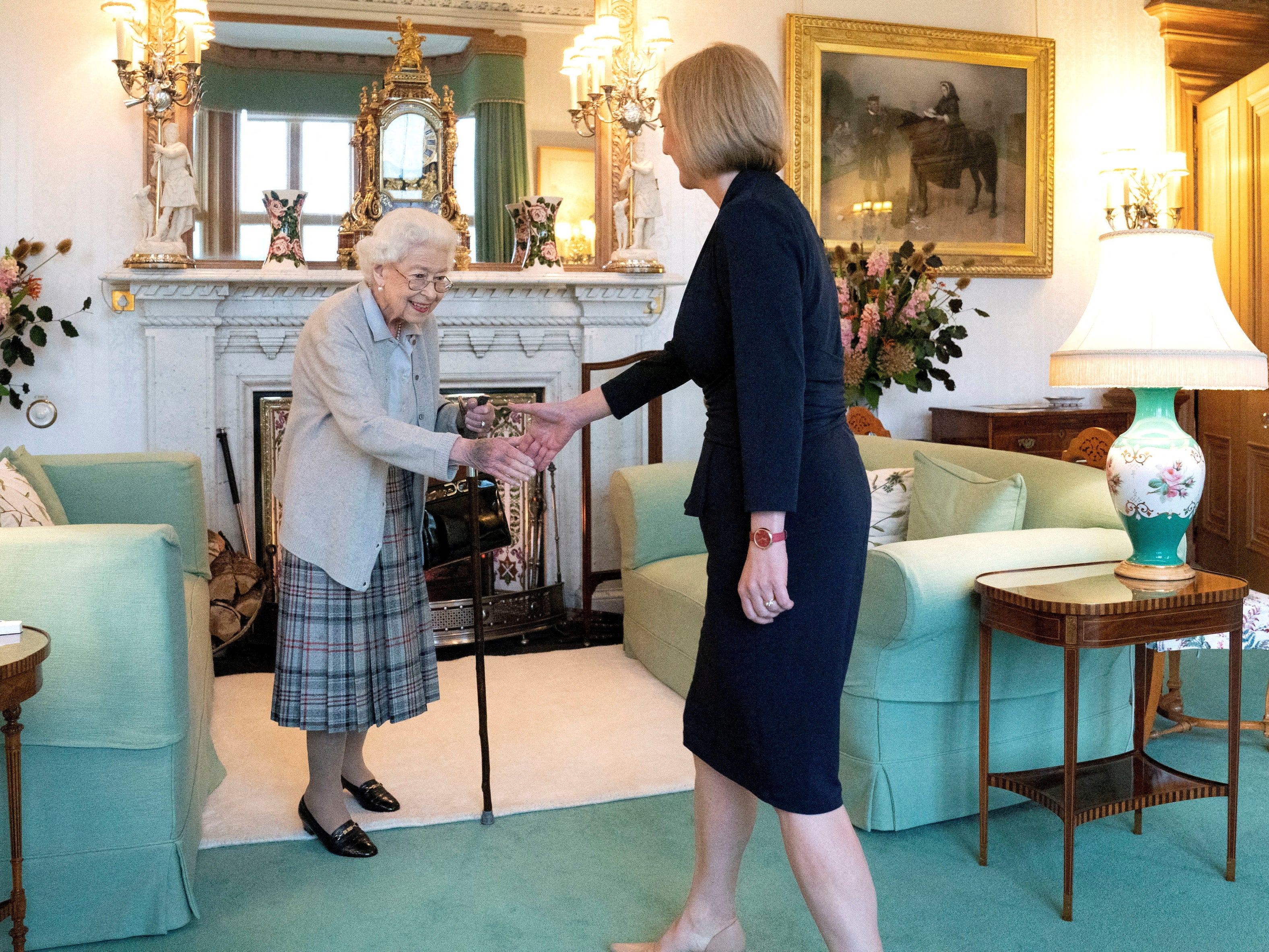 The Queen appointed Liz Truss as prime minister at Balmoral Castle on Tuesday.