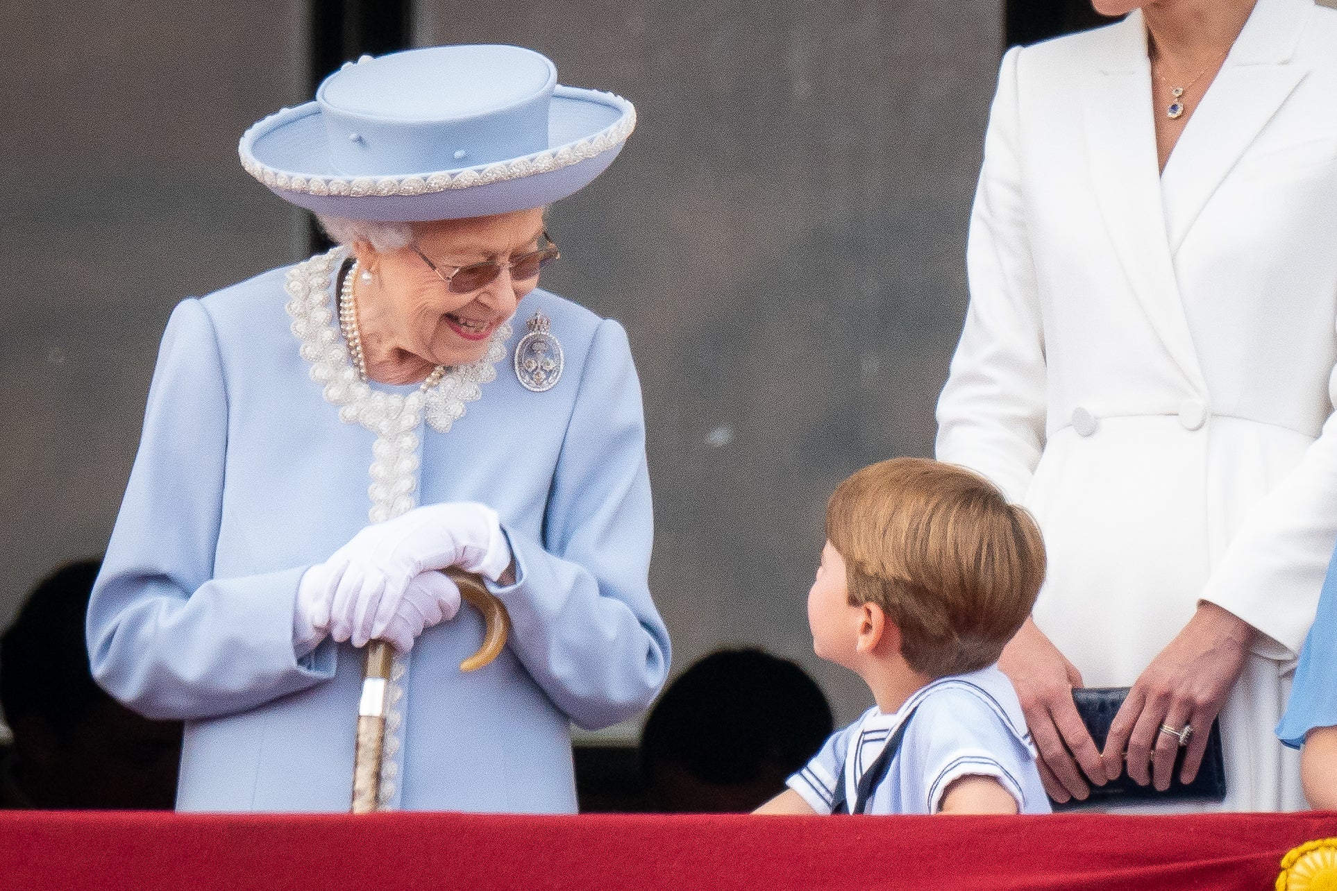 Kate Middleton reportedly said her youngest son, Prince Louis, is struggling to understand the Queen’s death