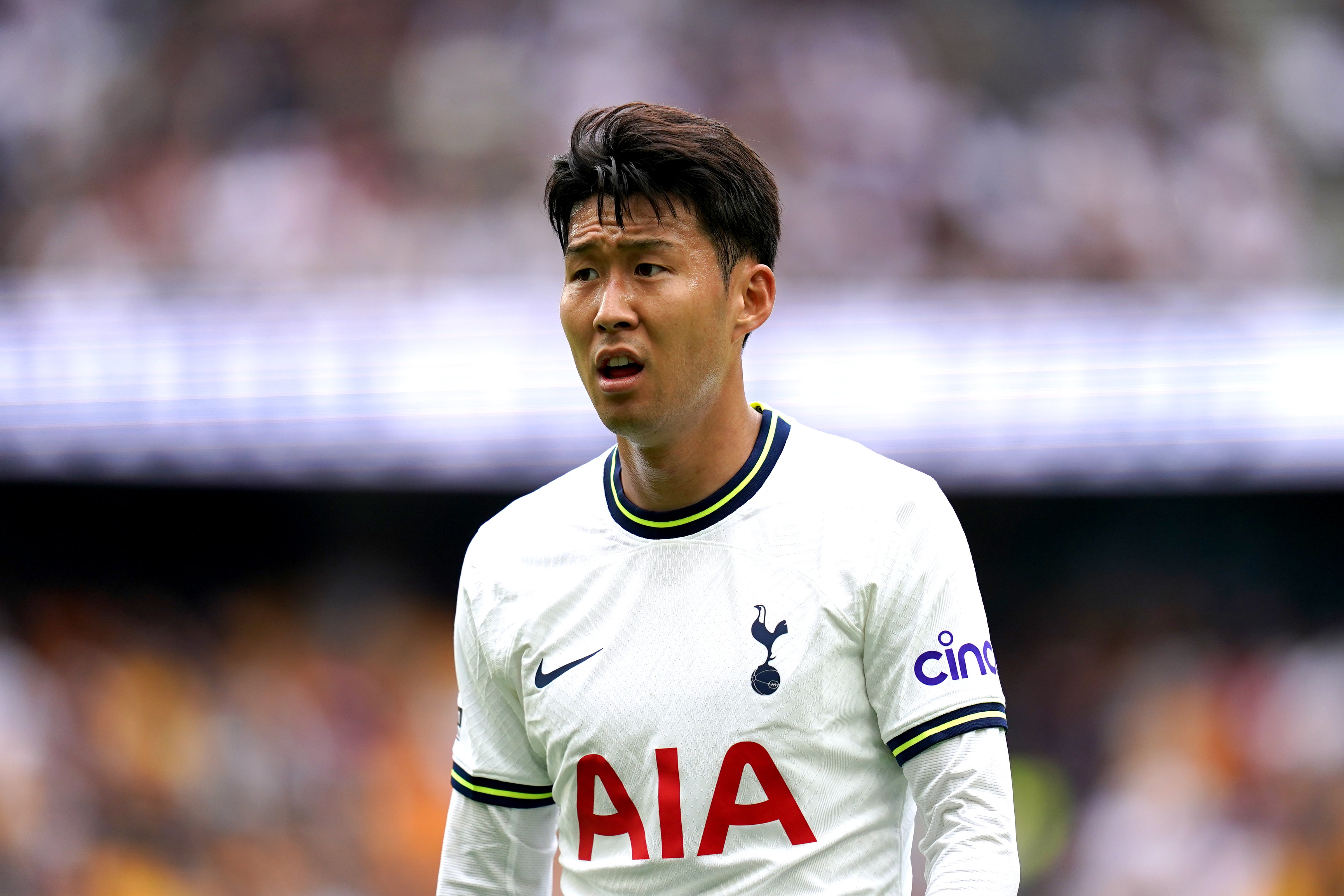 Son Heung-min has yet to find the back of the net this season (John Walton/PA)