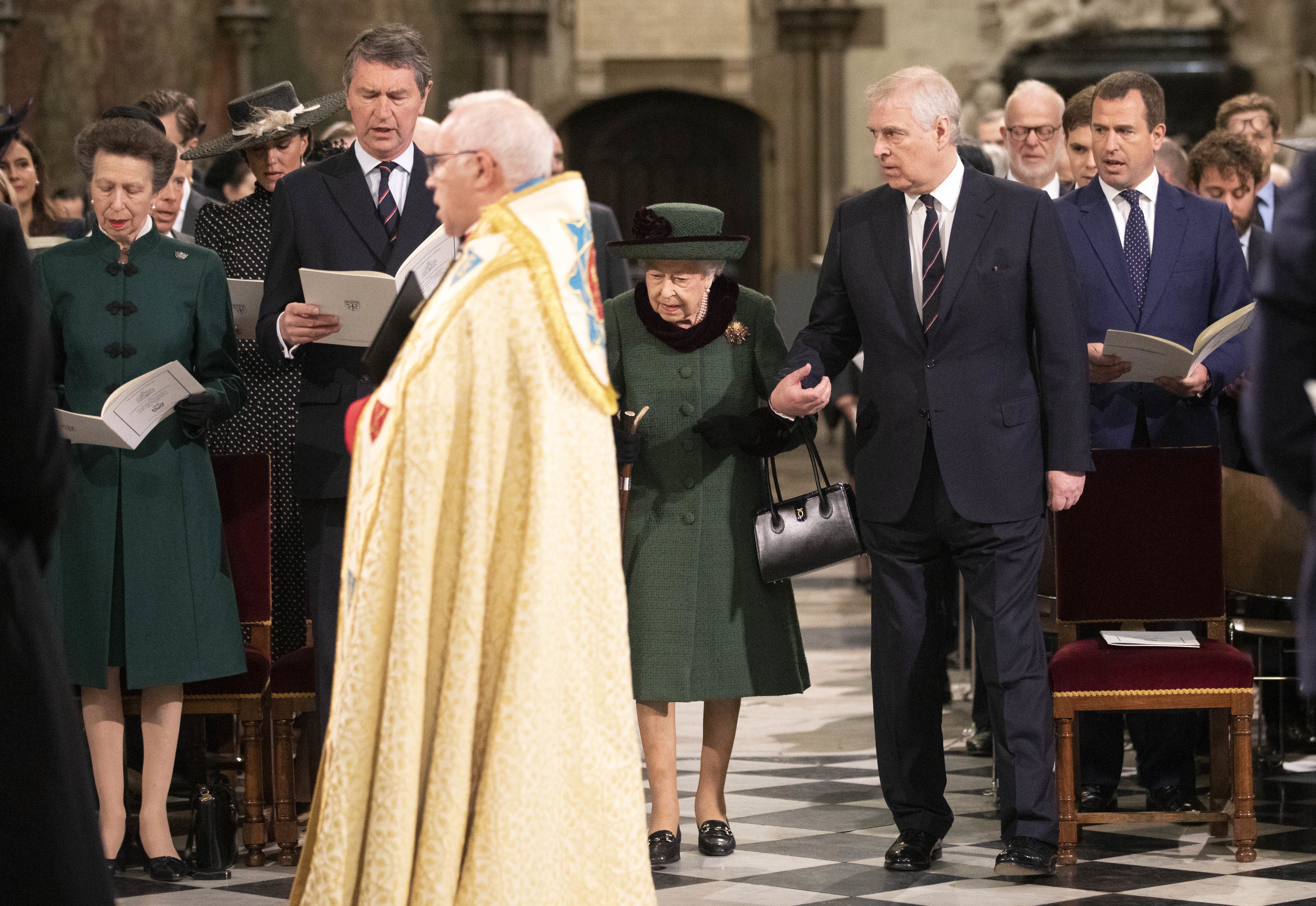 The Queen and the Duke of York (Richard Pohle/The Times/PA)