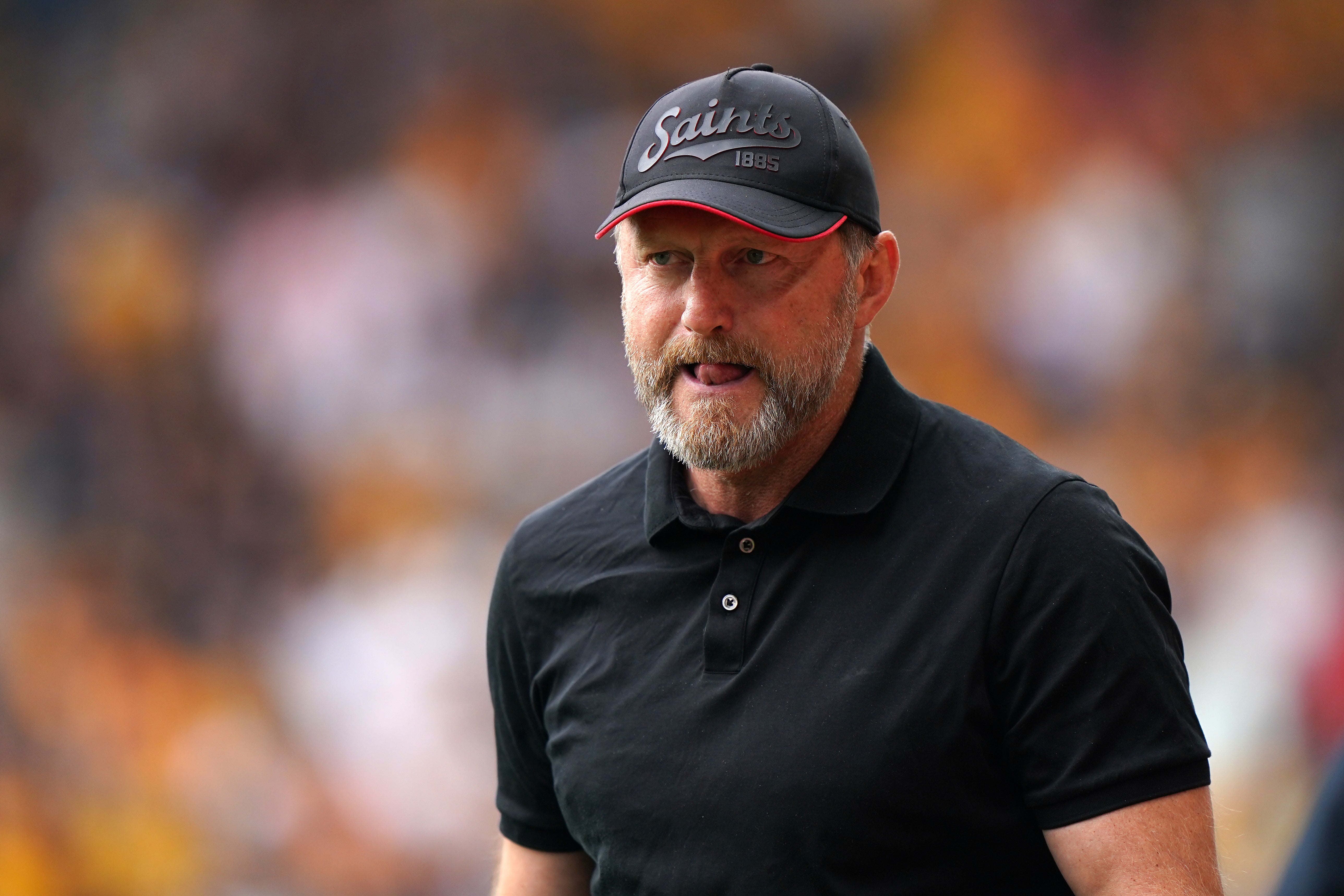 Ralph Hasenhuttl feels his side could have taken more from the last Premier League outing (Tim Goode/PA)