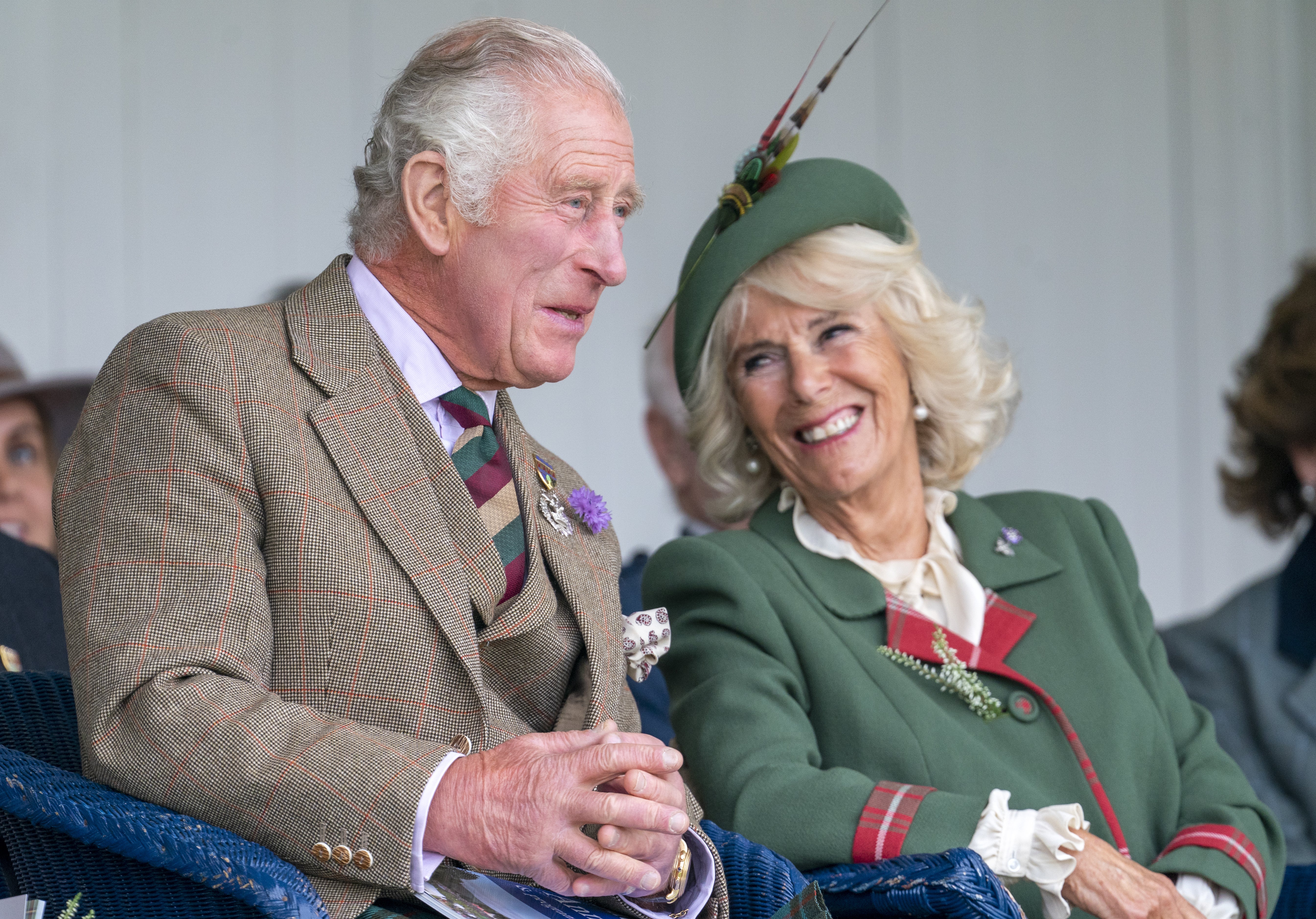 King pays tribute to ‘steadfast devotion to duty’ of his ‘darling wife’ Camilla