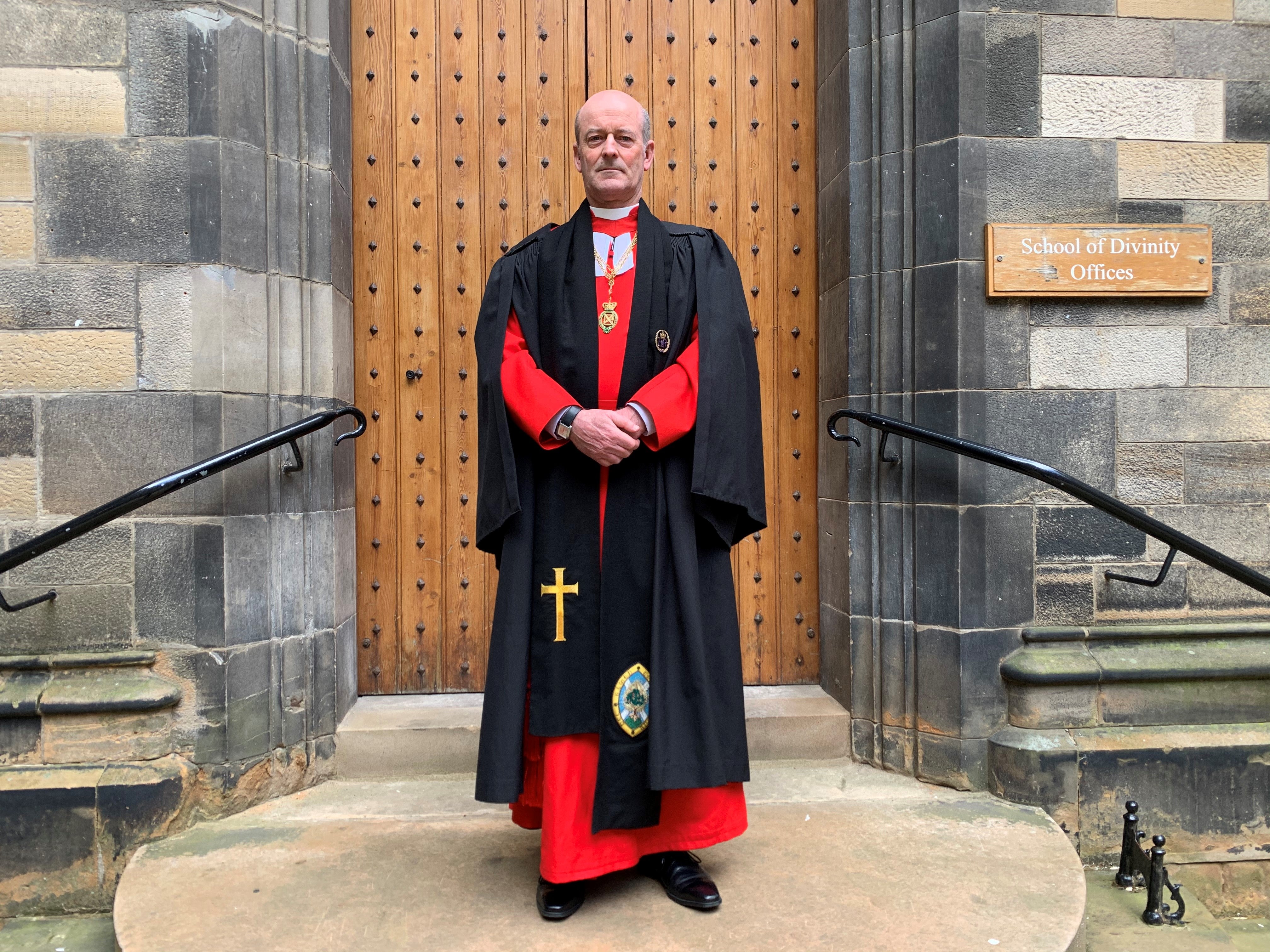 The Very Rev Prof David Fergusson has spoken of his ‘deep sadness’ following the death of the Queen (Church of Scotland/PA)