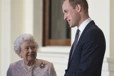 Prince William says he is grieving loss of both grandmother and ‘extraordinary’ Queen