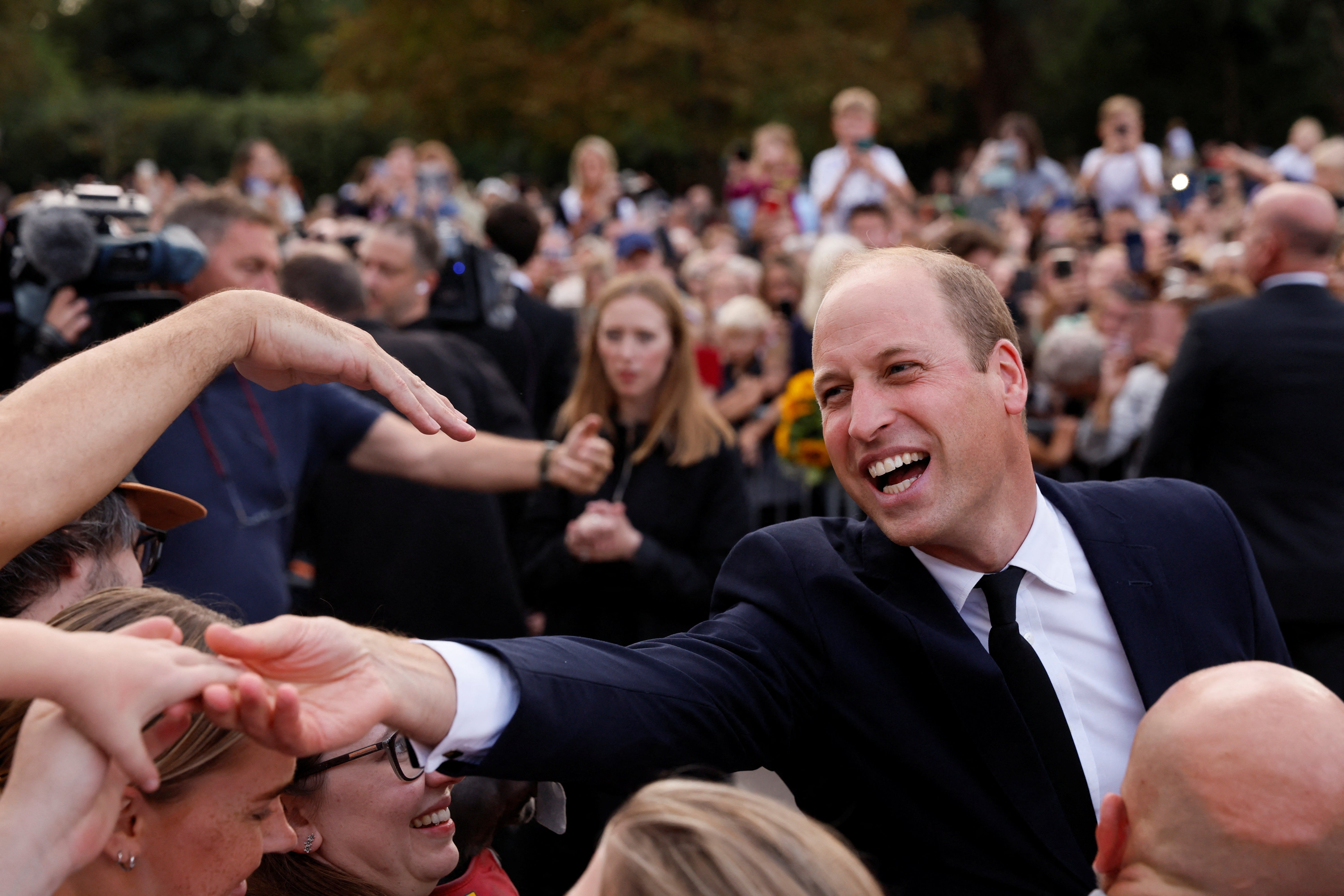 Prince William is now the heir to the throne following the death of the Queen